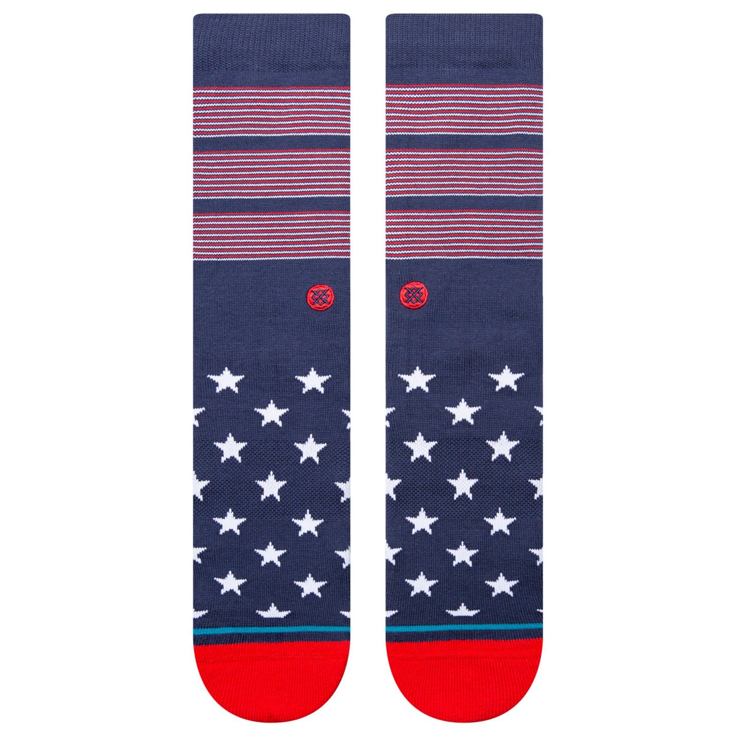 Stance MLB Bars USA Crew Socks