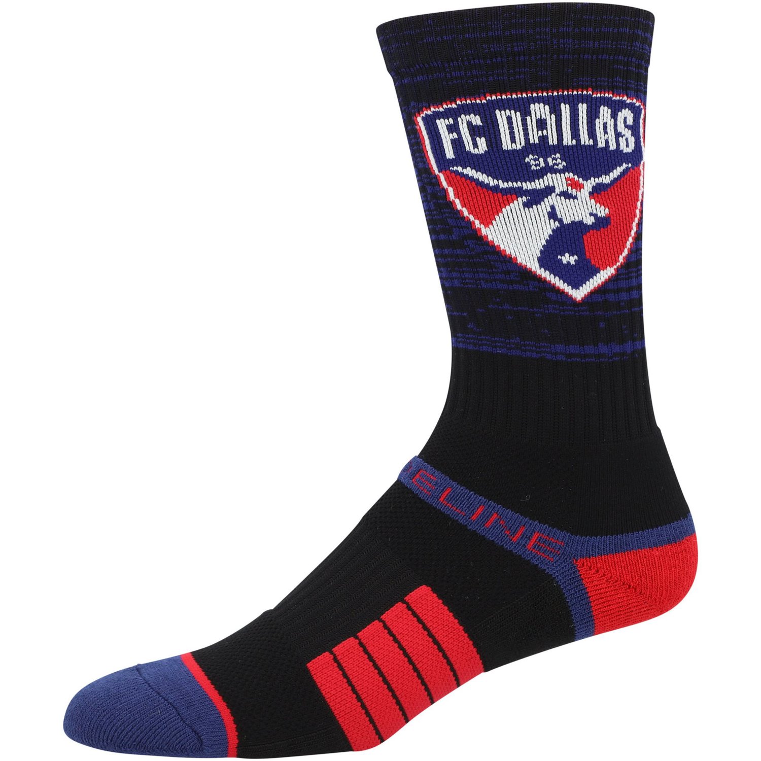Strideline FC Dallas Premium 3-Pack Knit Crew Socks Set - view number 2