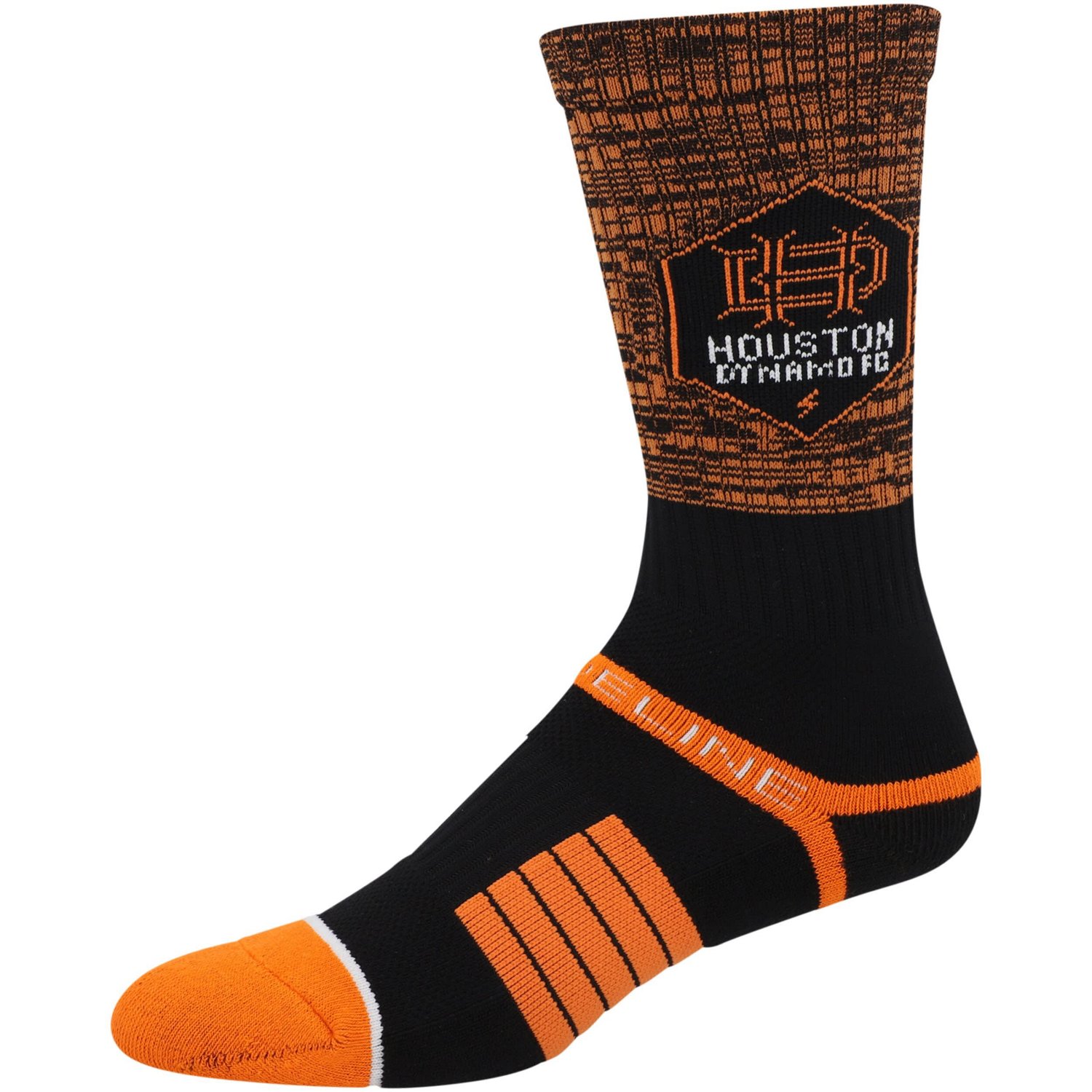 Strideline Houston Dynamo FC Premium 3-Pack Knit Crew Socks Set - view number 2