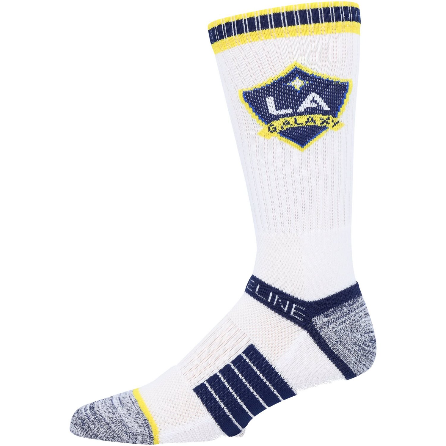 Strideline LA Galaxy Premium 3-Pack Knit Crew Socks Set - view number 3