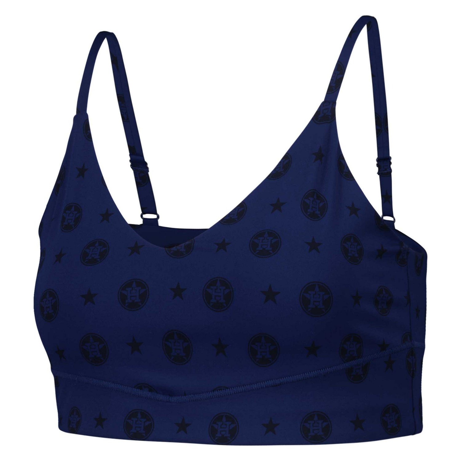 Terez Houston Astros Active Bra Free Shipping at Academy