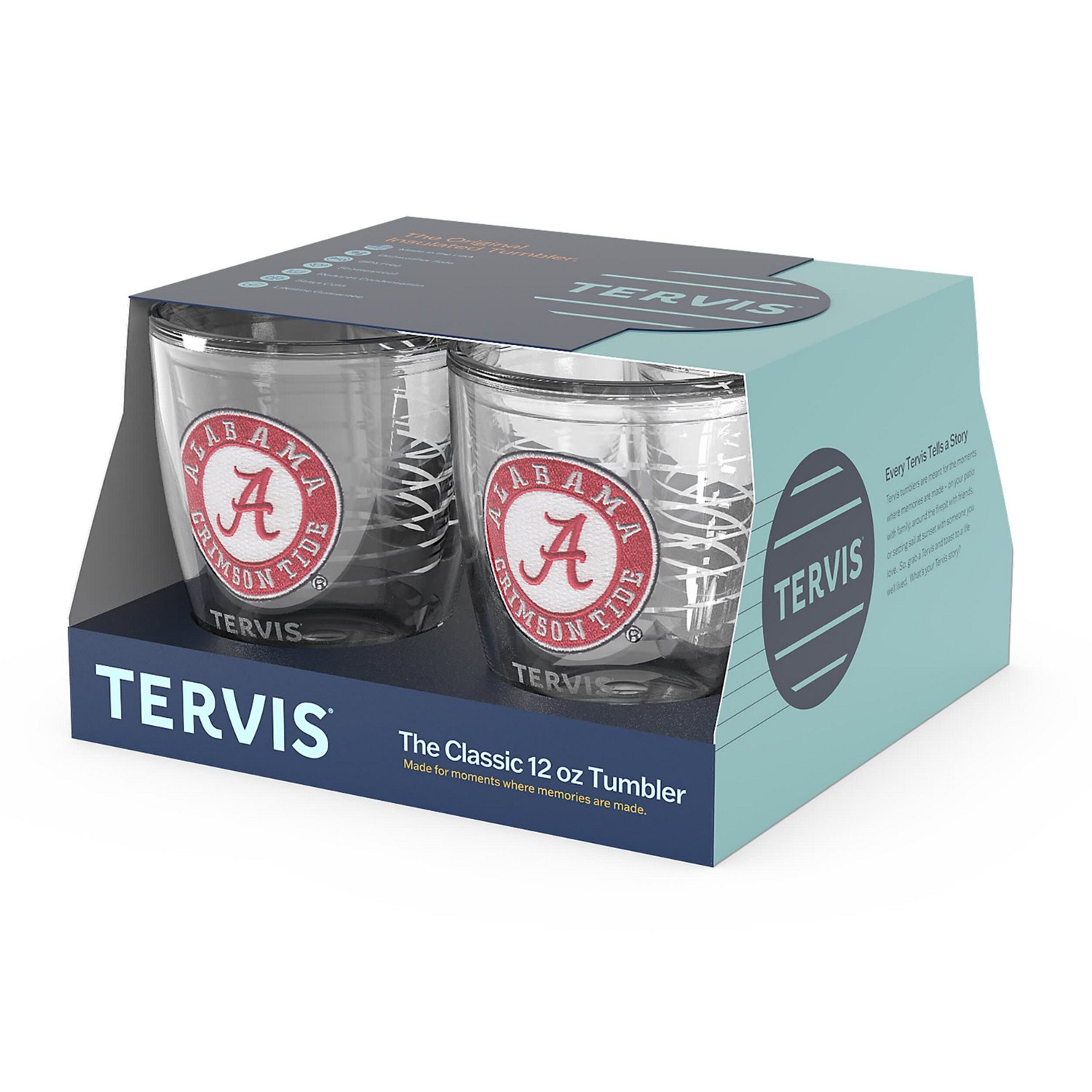 Tervis Alabama Crimson Tide 4-Pack 12oz Emblem Tumbler Set - view number 2