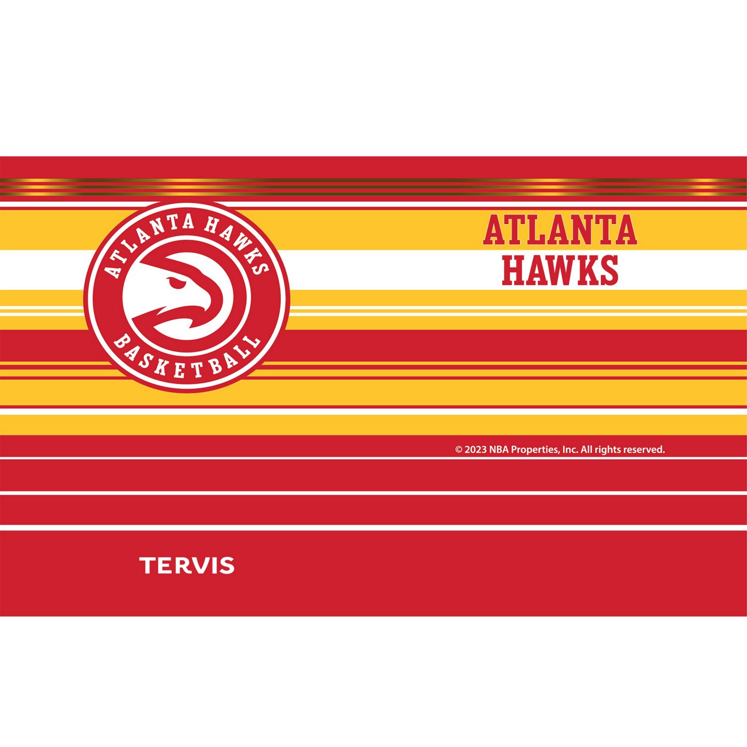 Tervis Atlanta Hawks 20oz Hype Stripes Stainless Steel Tumbler