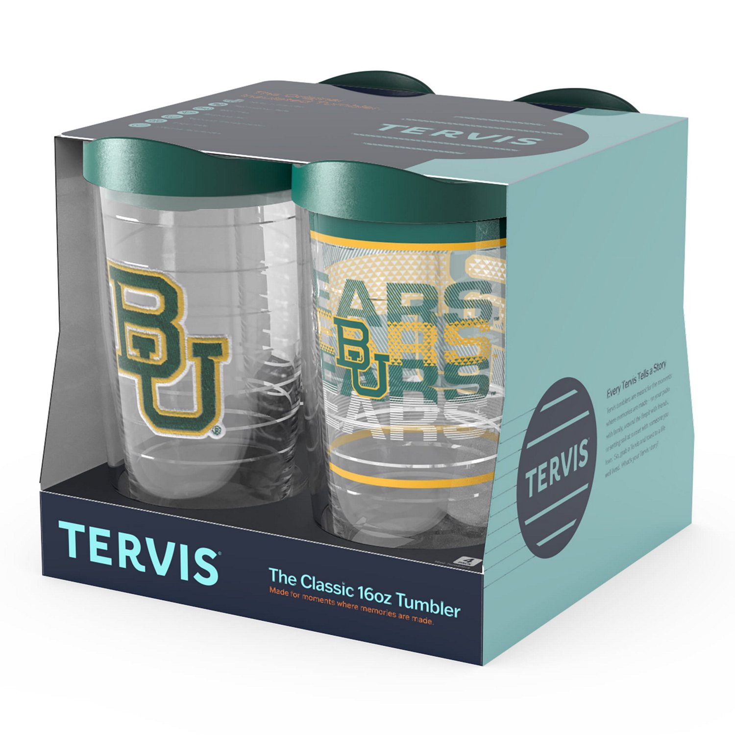 Tervis Baylor Bears Four-Pack 16oz Classic Tumbler Set - view number 2