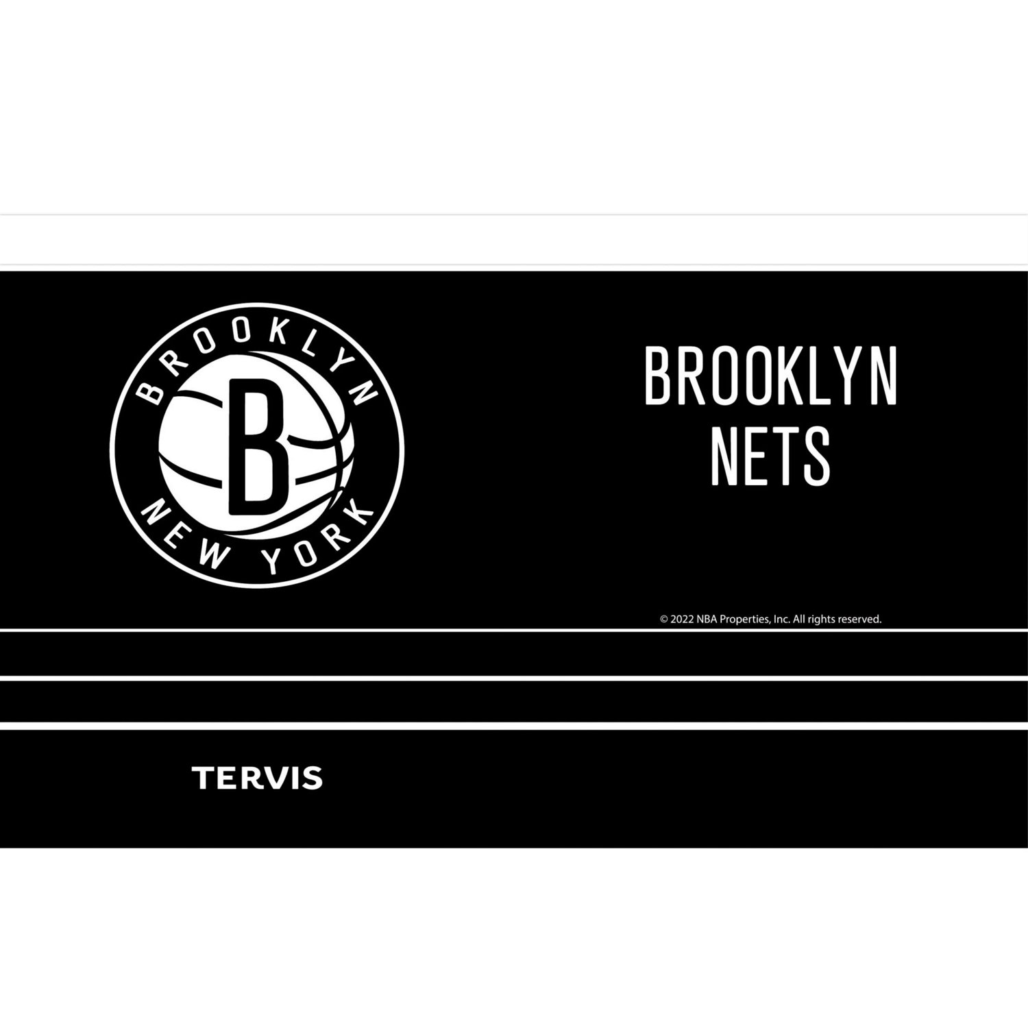 Tervis Brooklyn Nets 20oz MVP DuraPrint Stainless Steel Travel Tumbler                                                           - view number 2