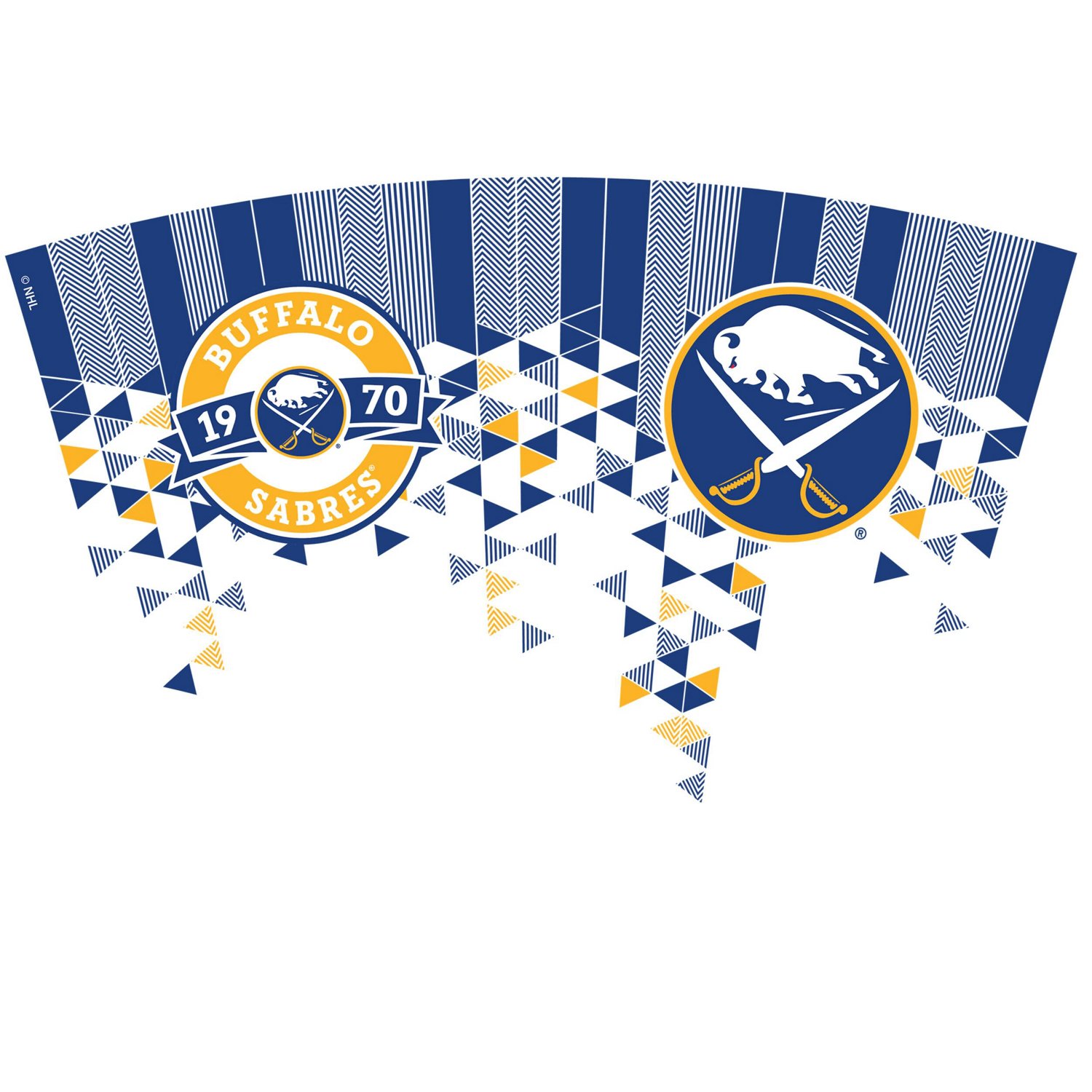 Tervis Buffalo Sabres 24oz Shatter Classic Tumbler with Straw Lid - view number 2