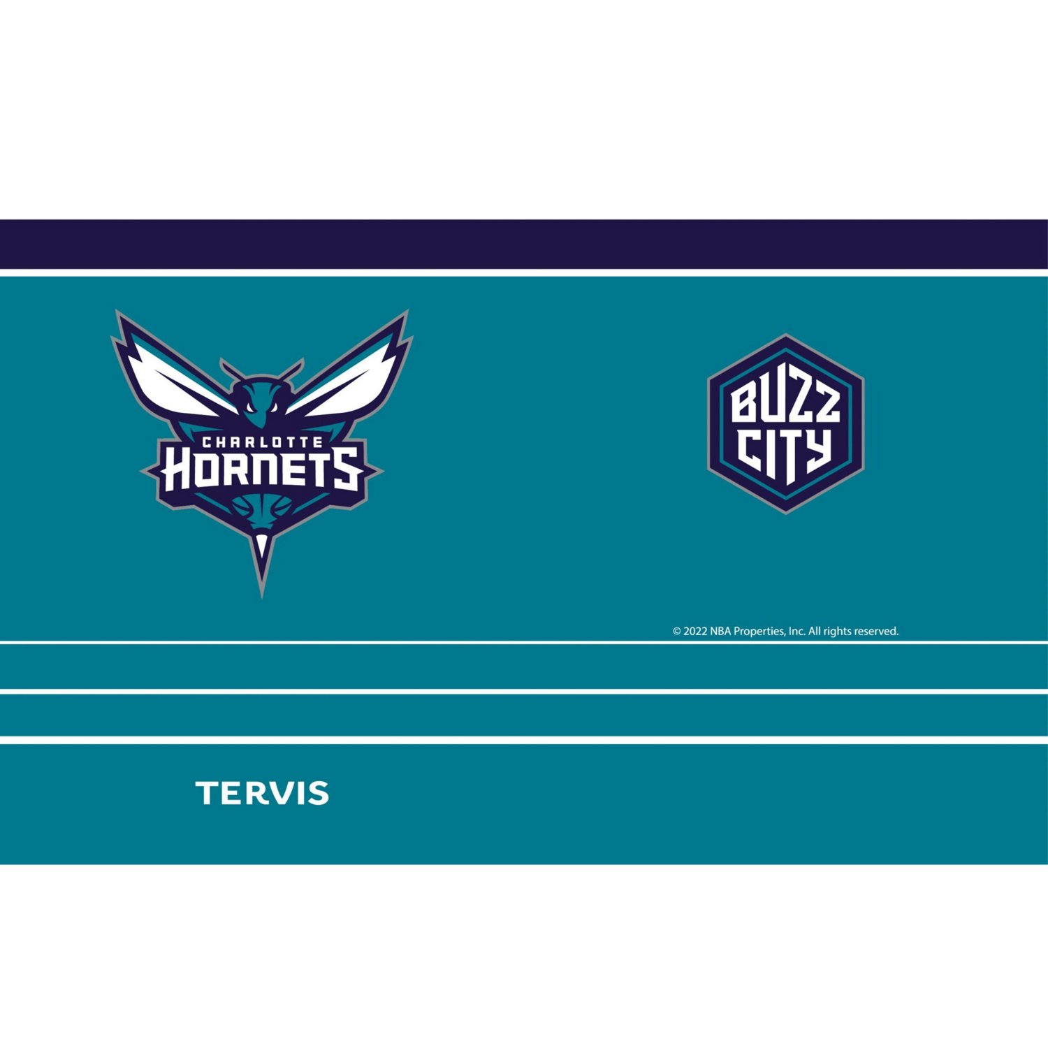 Tervis Charlotte Hornets 20oz MVP DuraPrint Stainless Steel Travel Tumbler - view number 2