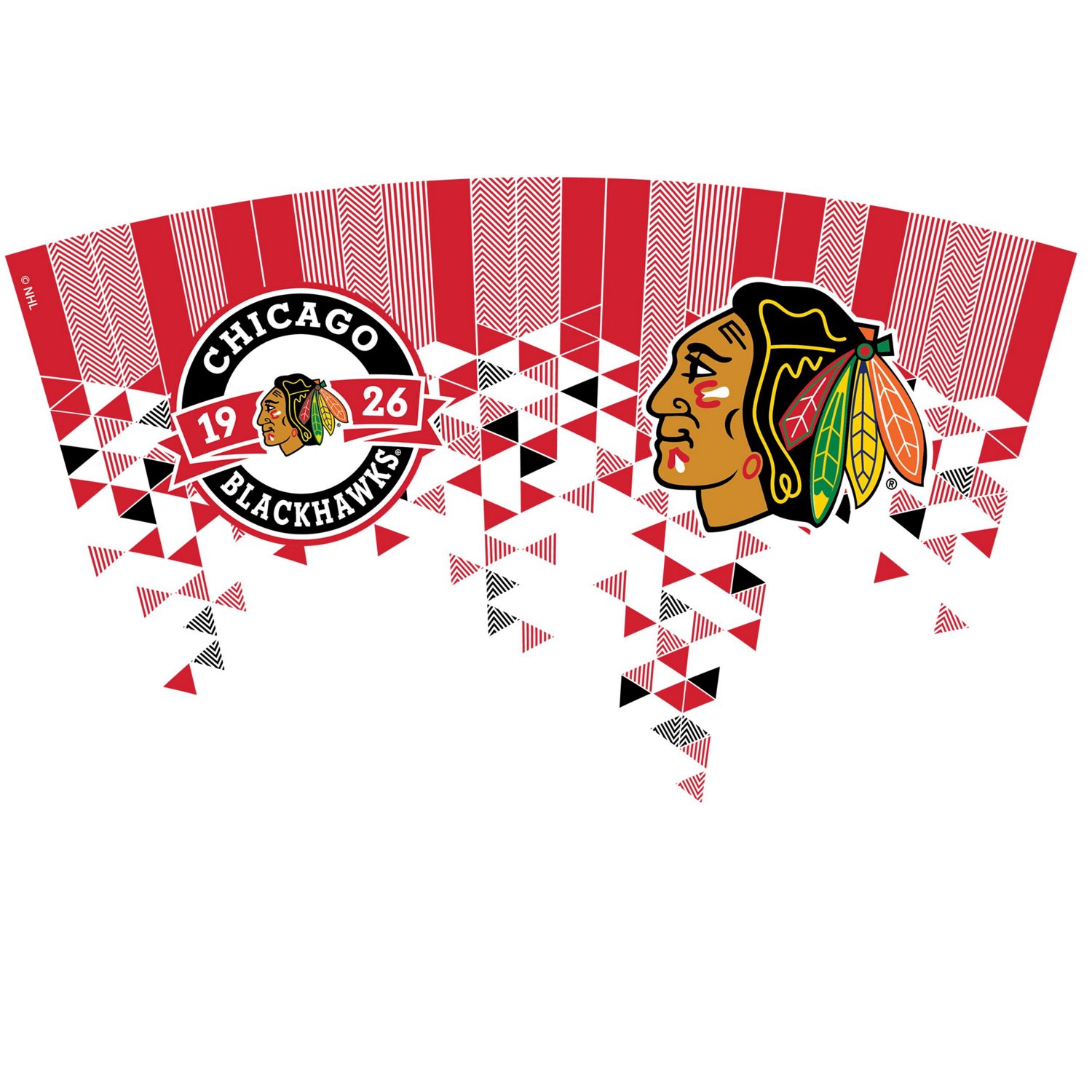 Tervis Chicago Blackhawks 24oz Shatter Classic Tumbler with Straw Lid - view number 2