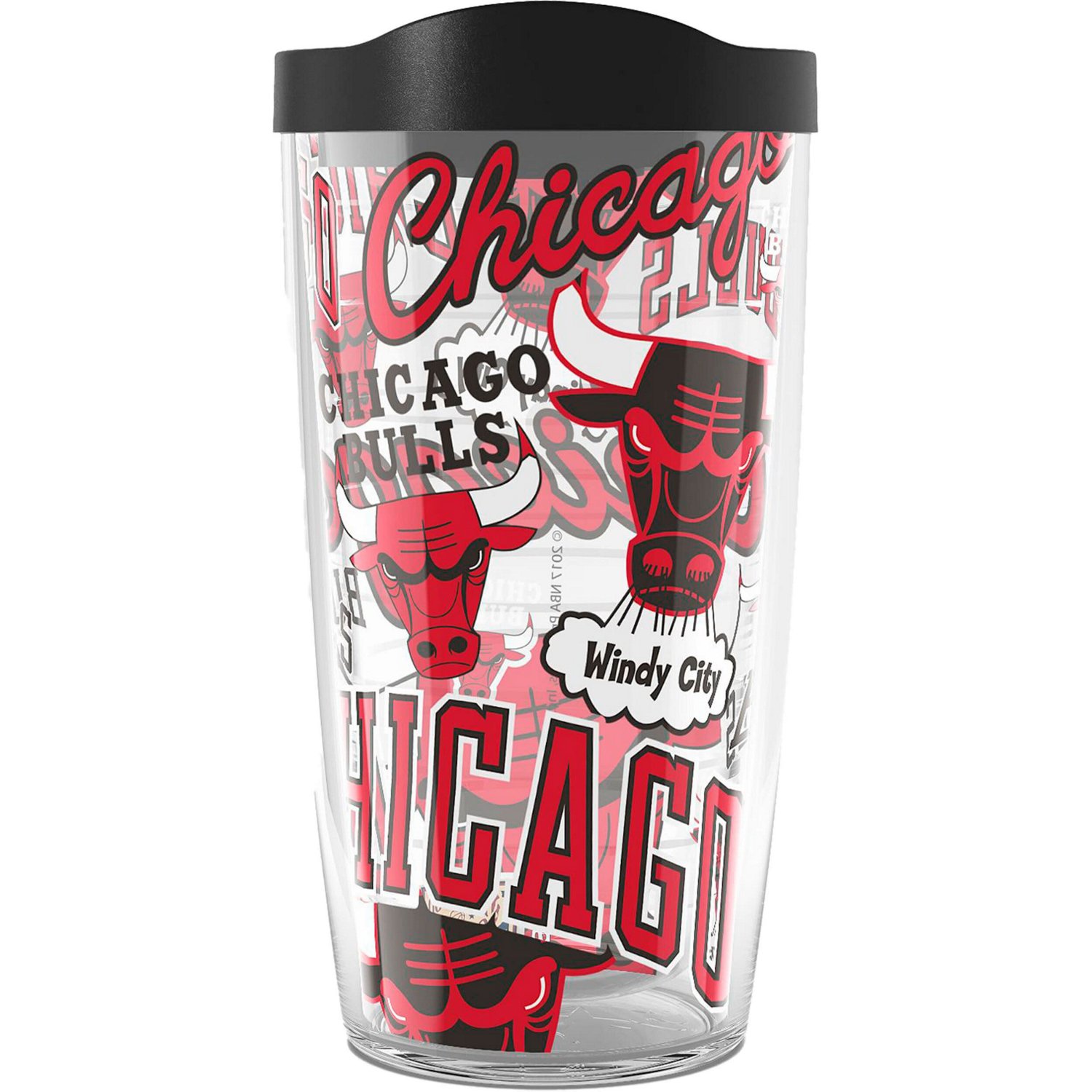 Tervis Chicago Bulls 16oz Allover Classic Tumbler - view number 1