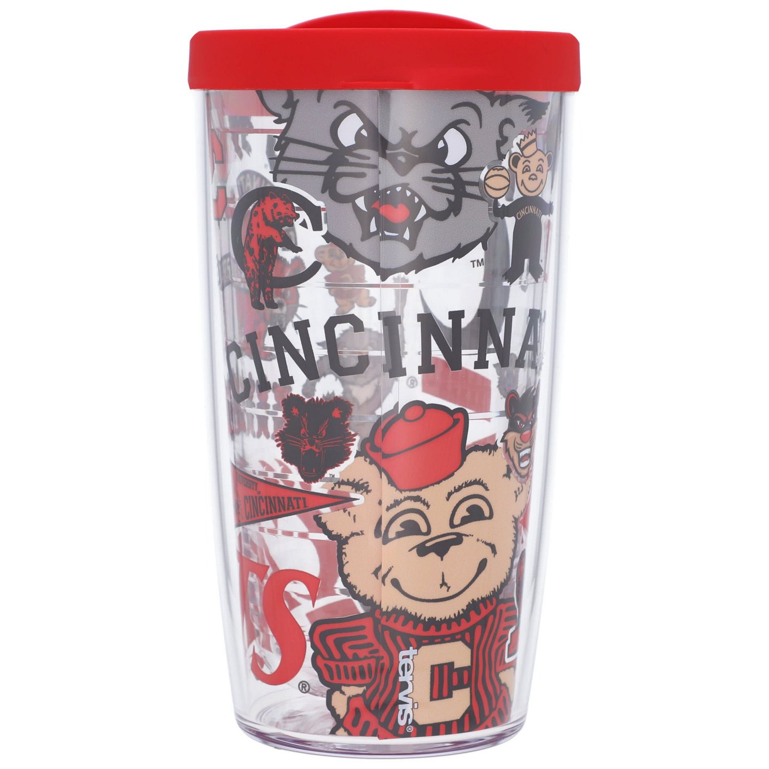 Tervis Cincinnati Bearcats 16oz Allover Classic Tumbler - view number 2