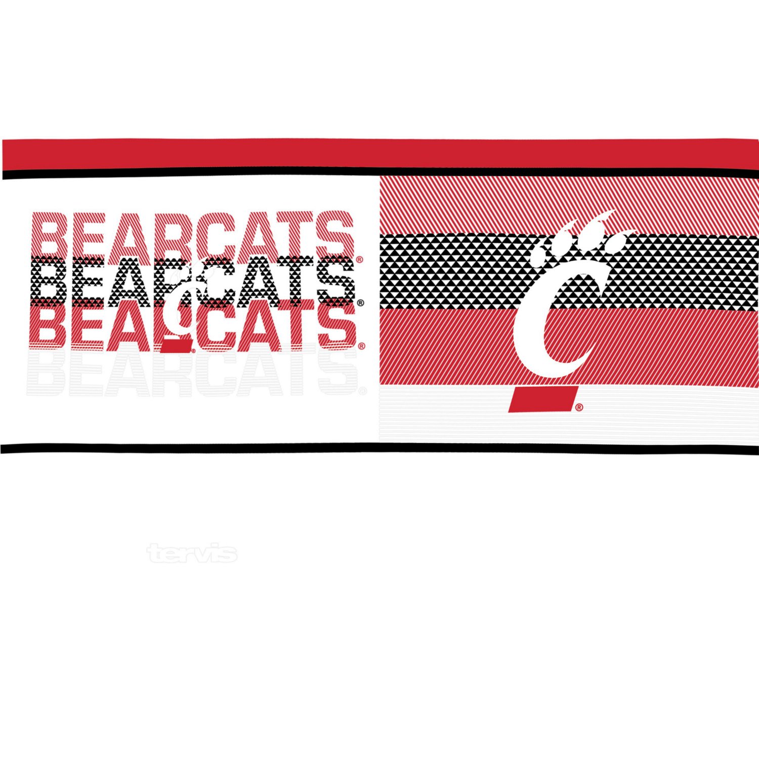 Tervis Cincinnati Bearcats 2-Pack 16oz Competitor  Emblem Tumbler Set - view number 3