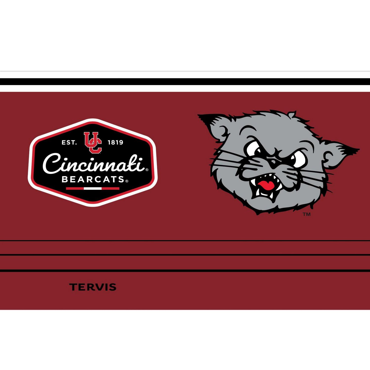 Tervis Cincinnati Bearcats 30oz Vintage Stainless Steel Tumbler                                                                  - view number 2