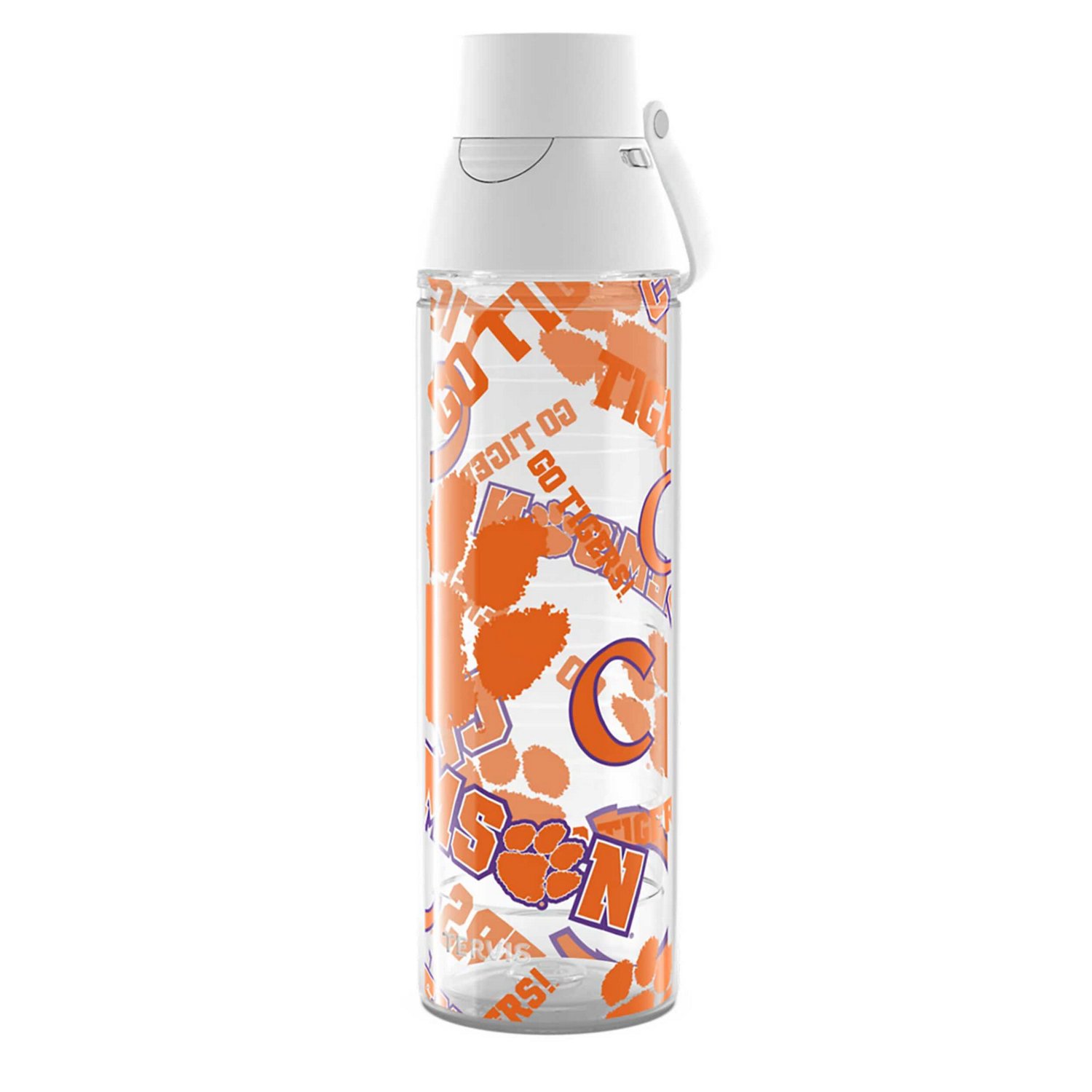 Tervis Clemson Tigers 24oz Allover Venture Lite Water Bottle - view number 1