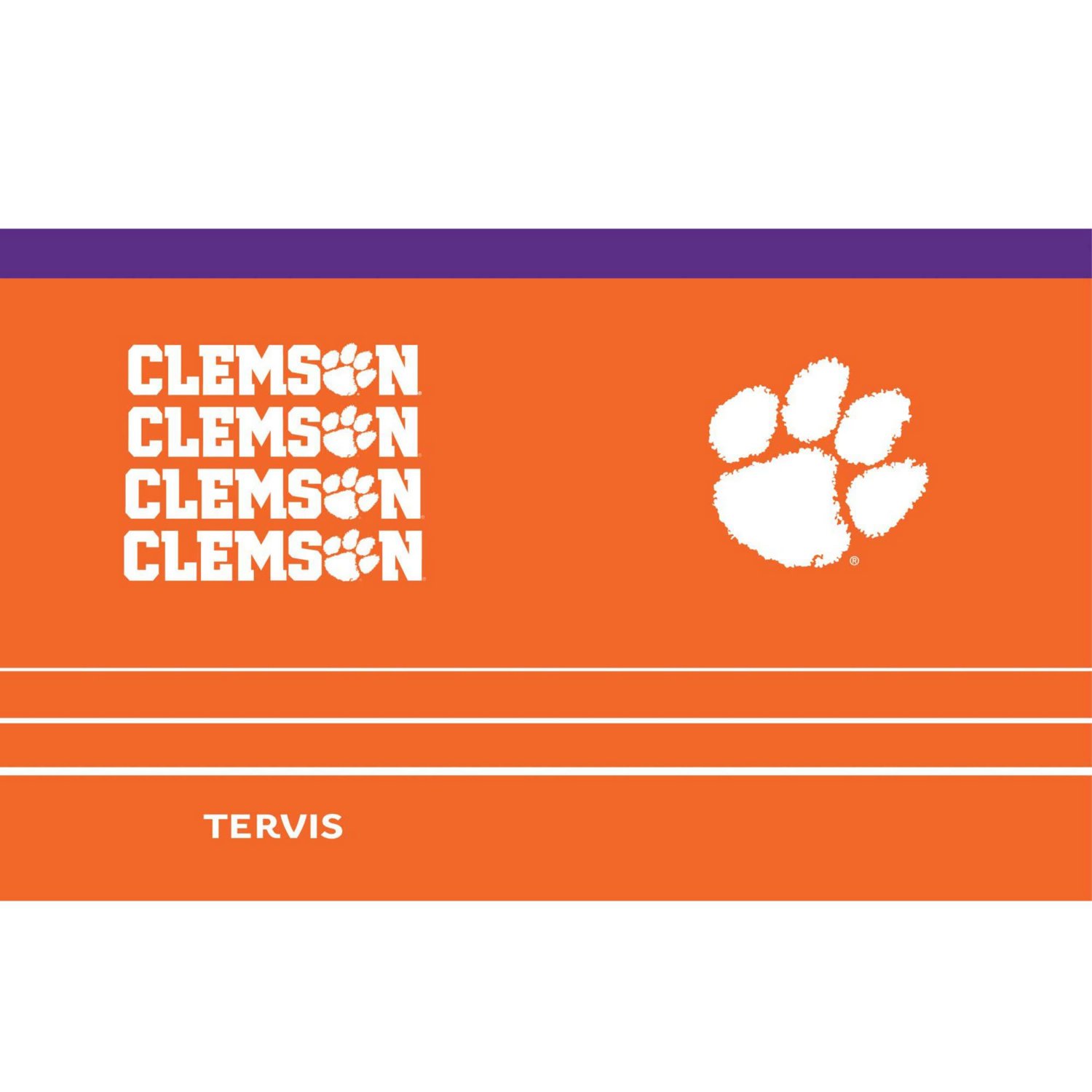 Tervis Clemson Tigers Reverb 20oz Stainless Steel Tumbler