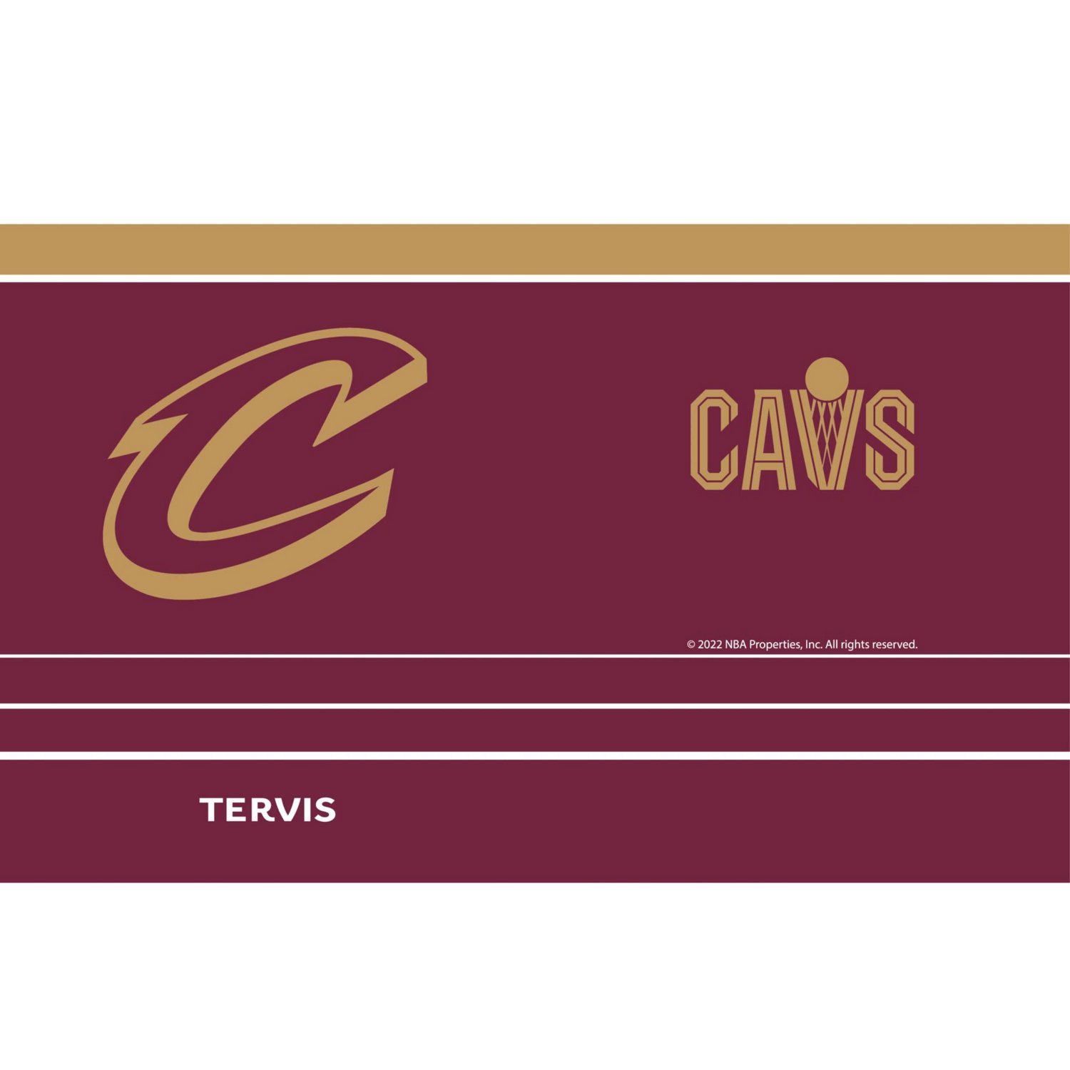 Tervis Cleveland Cavaliers 20oz MVP DuraPrint Stainless Steel Travel Tumbler - view number 2