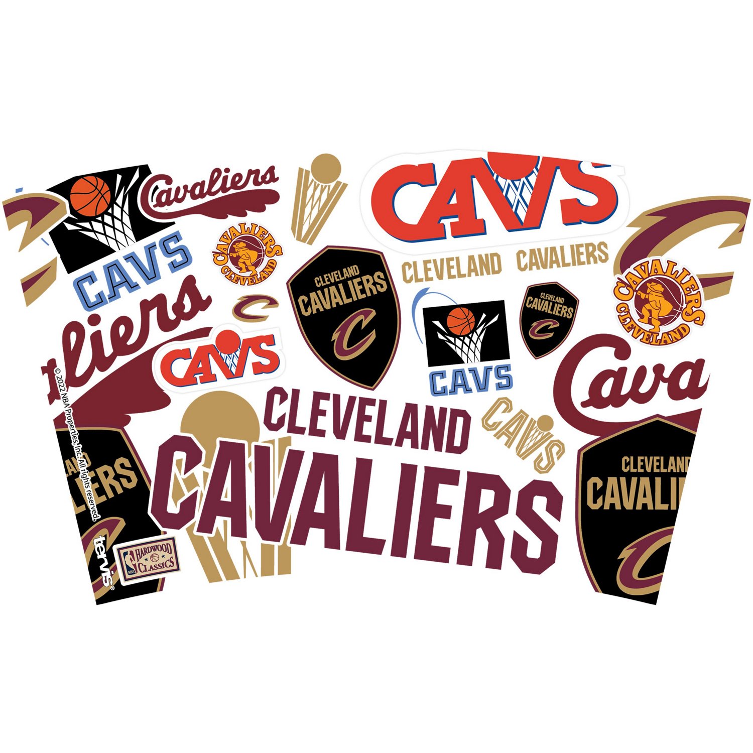 Tervis Cleveland Cavaliers Four-Pack 16oz Classic Tumbler Set - view number 3