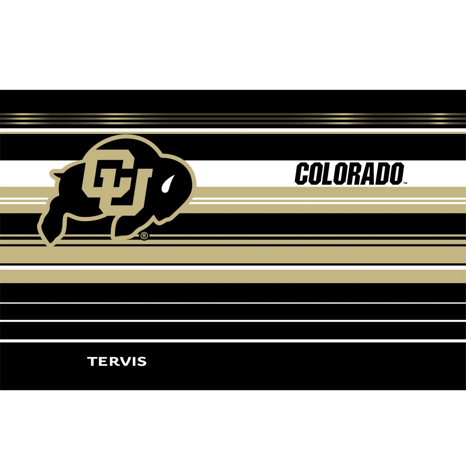 Tervis Colorado Buffaloes 30oz Hype Stripes Stainless Steel Tumbler - view number 2