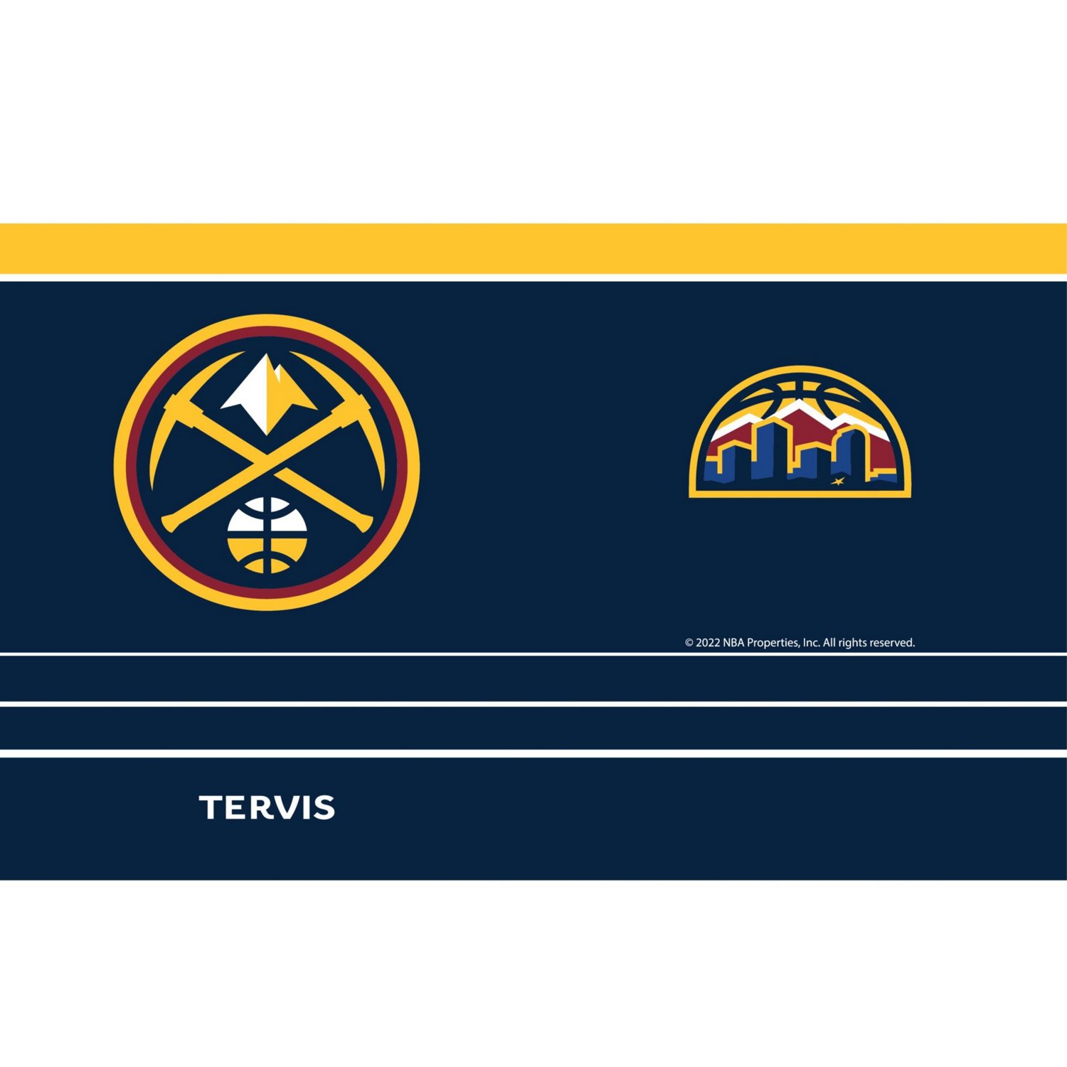 Tervis Denver Nuggets 20oz MVP DuraPrint Stainless Steel Travel Tumbler - view number 2