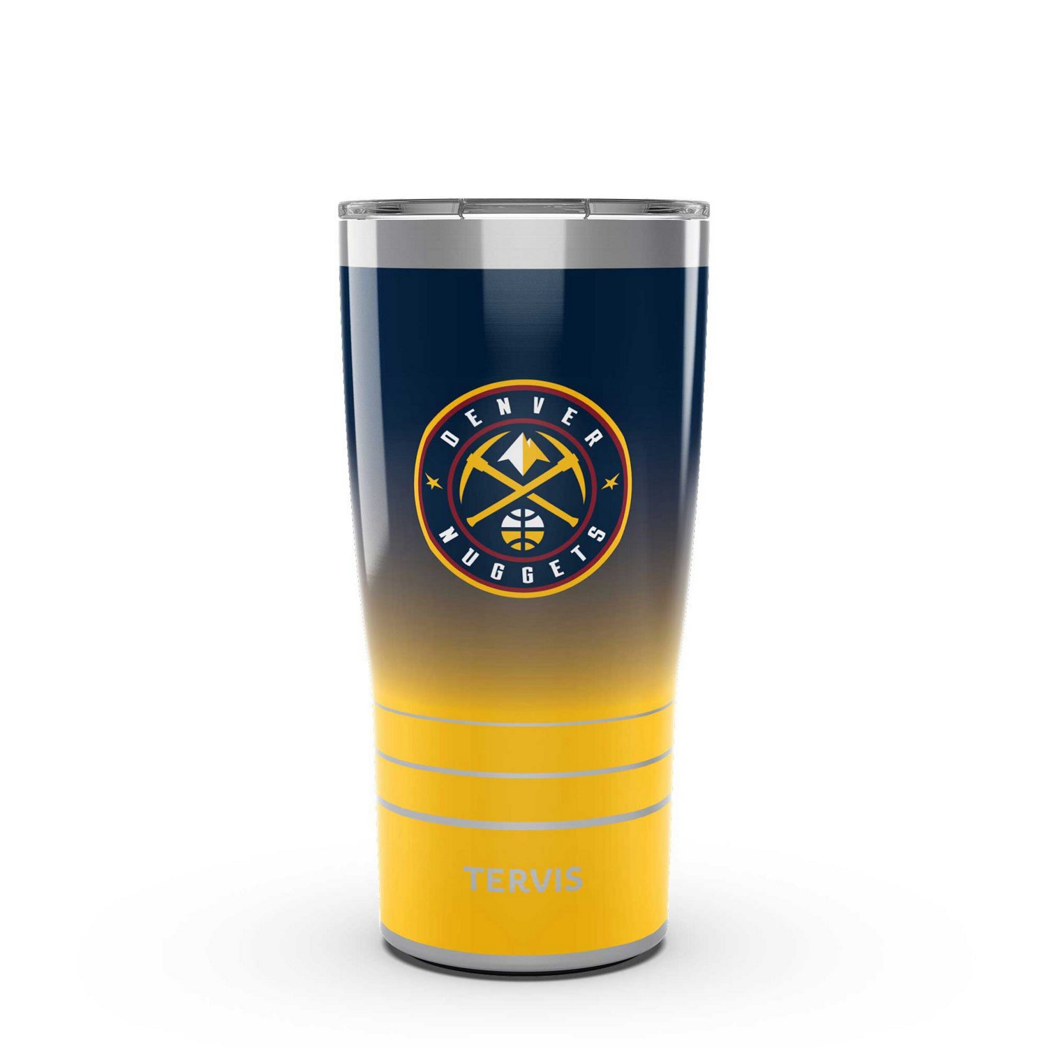 Tervis Denver Nuggets 20oz Ombre Stainless Steel Travel Tumbler
