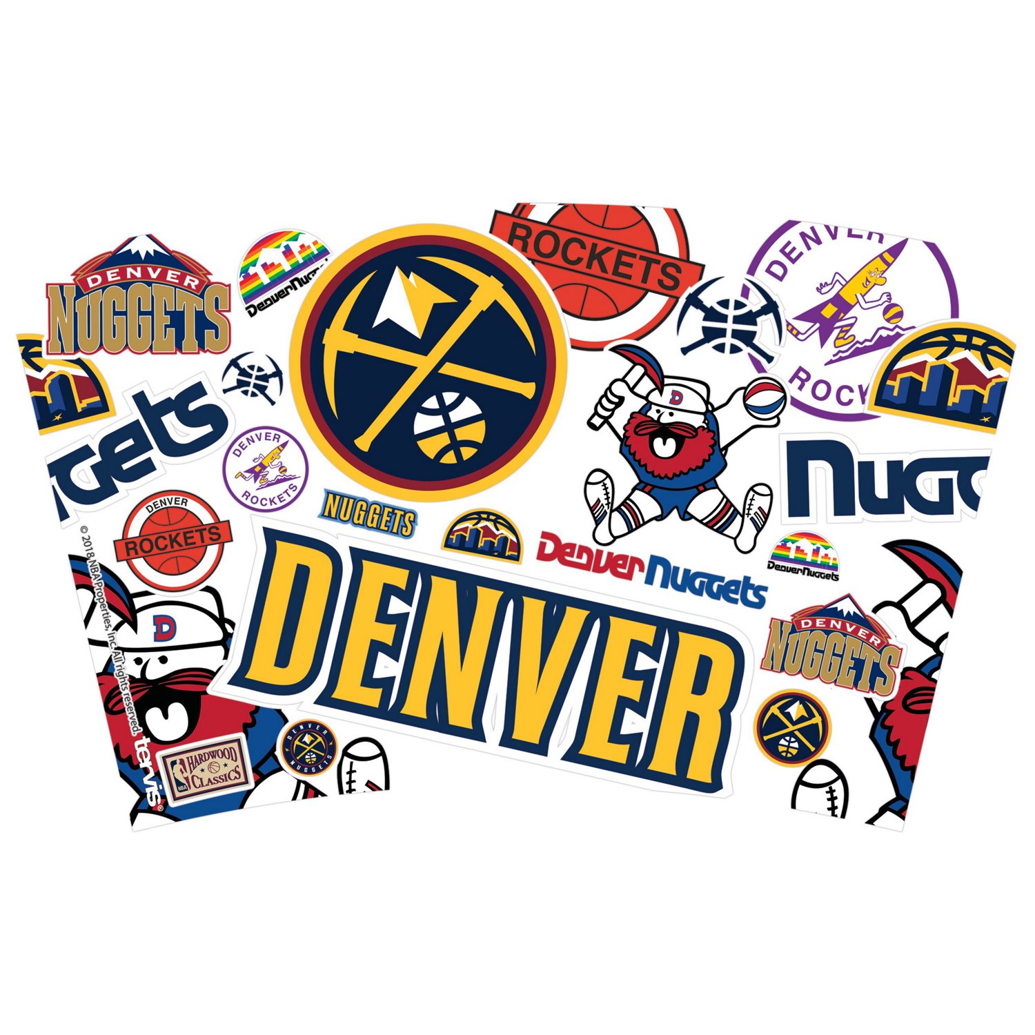 Tervis Denver Nuggets Four-Pack 16oz Classic Tumbler Set - view number 3