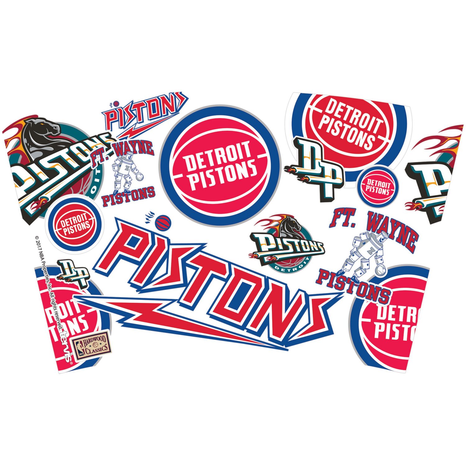 Tervis Detroit Pistons Four-Pack 16oz Classic Tumbler Set - view number 3