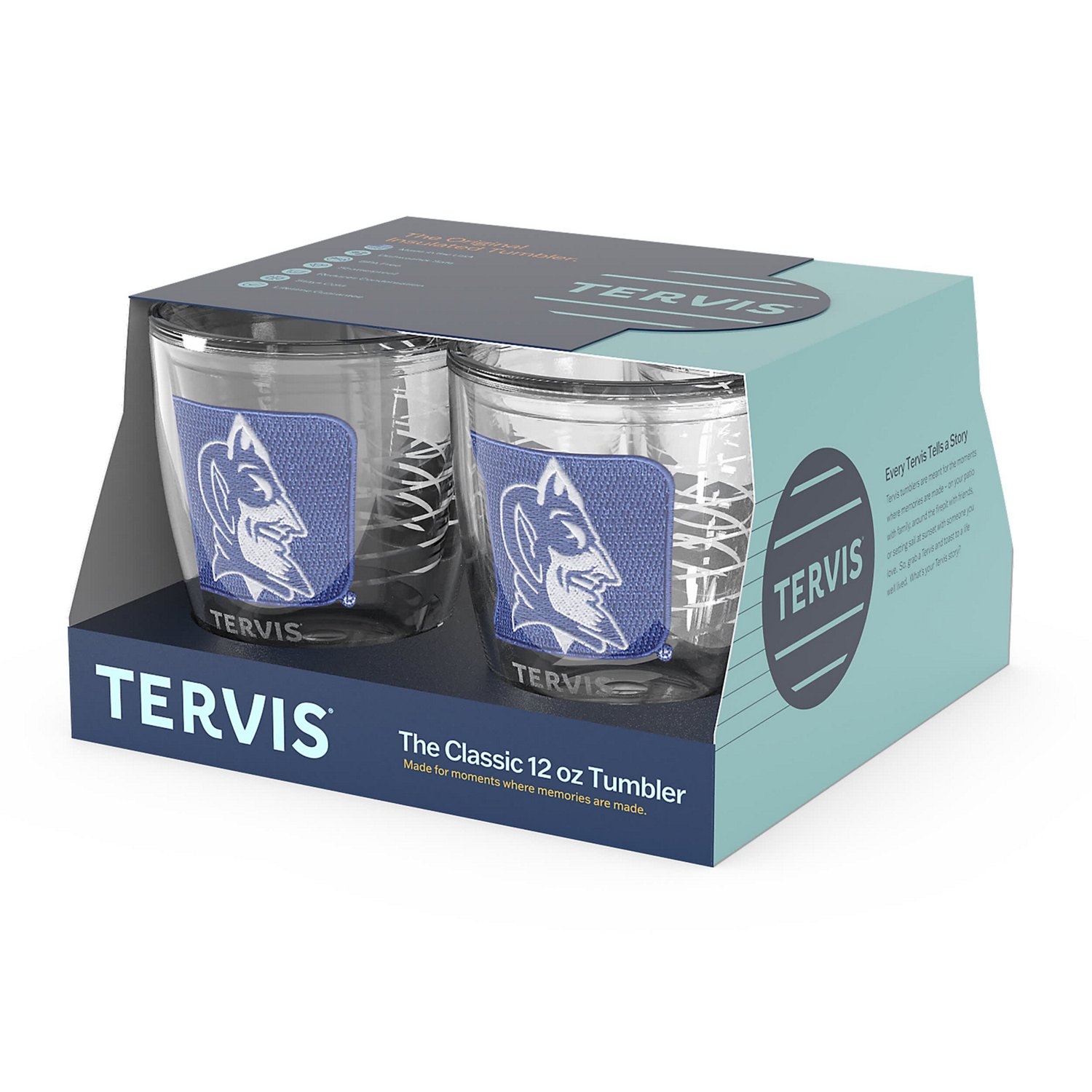 Tervis Duke Devils 4-Pack 12oz Emblem Tumbler Set - view number 2