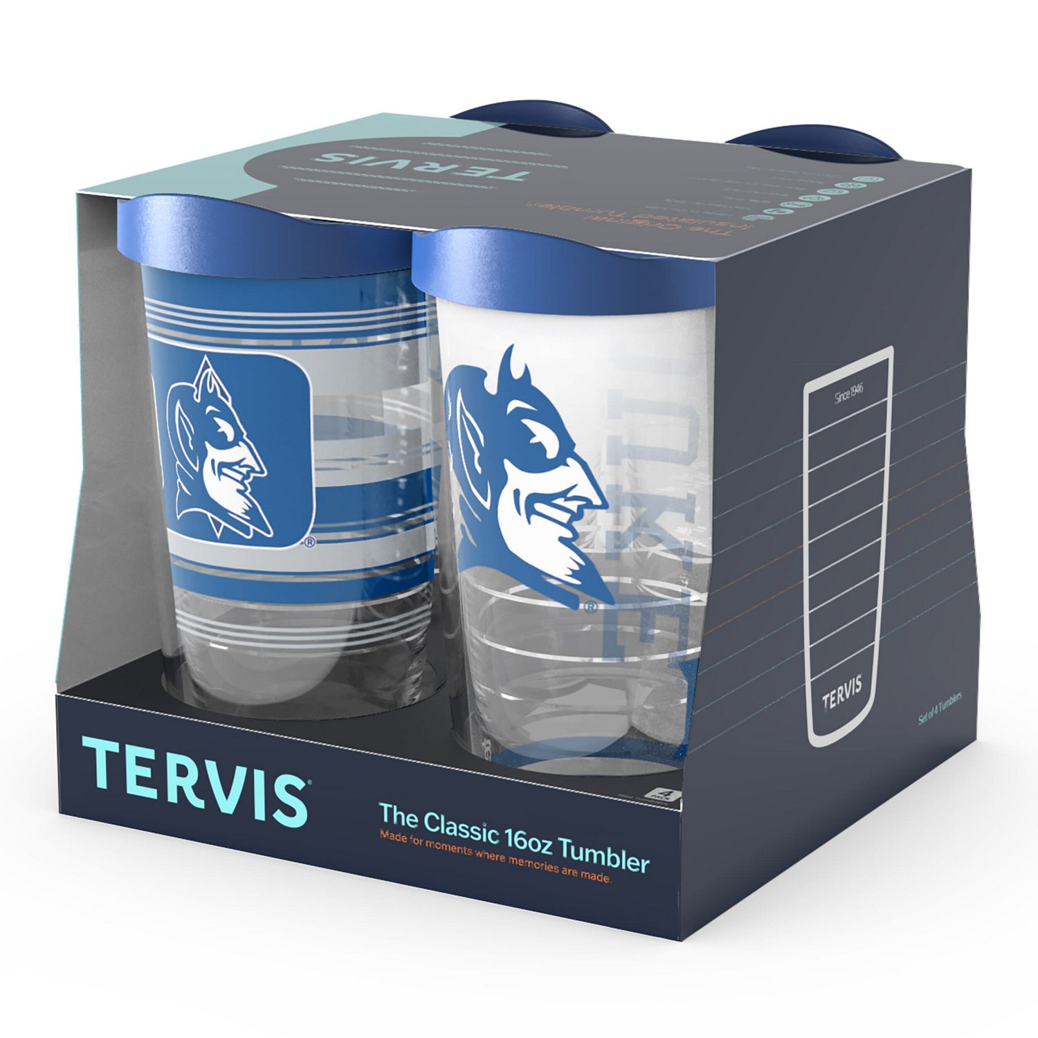 Tervis Duke Devils Four-Pack 16oz Classic Tumbler Set - view number 3