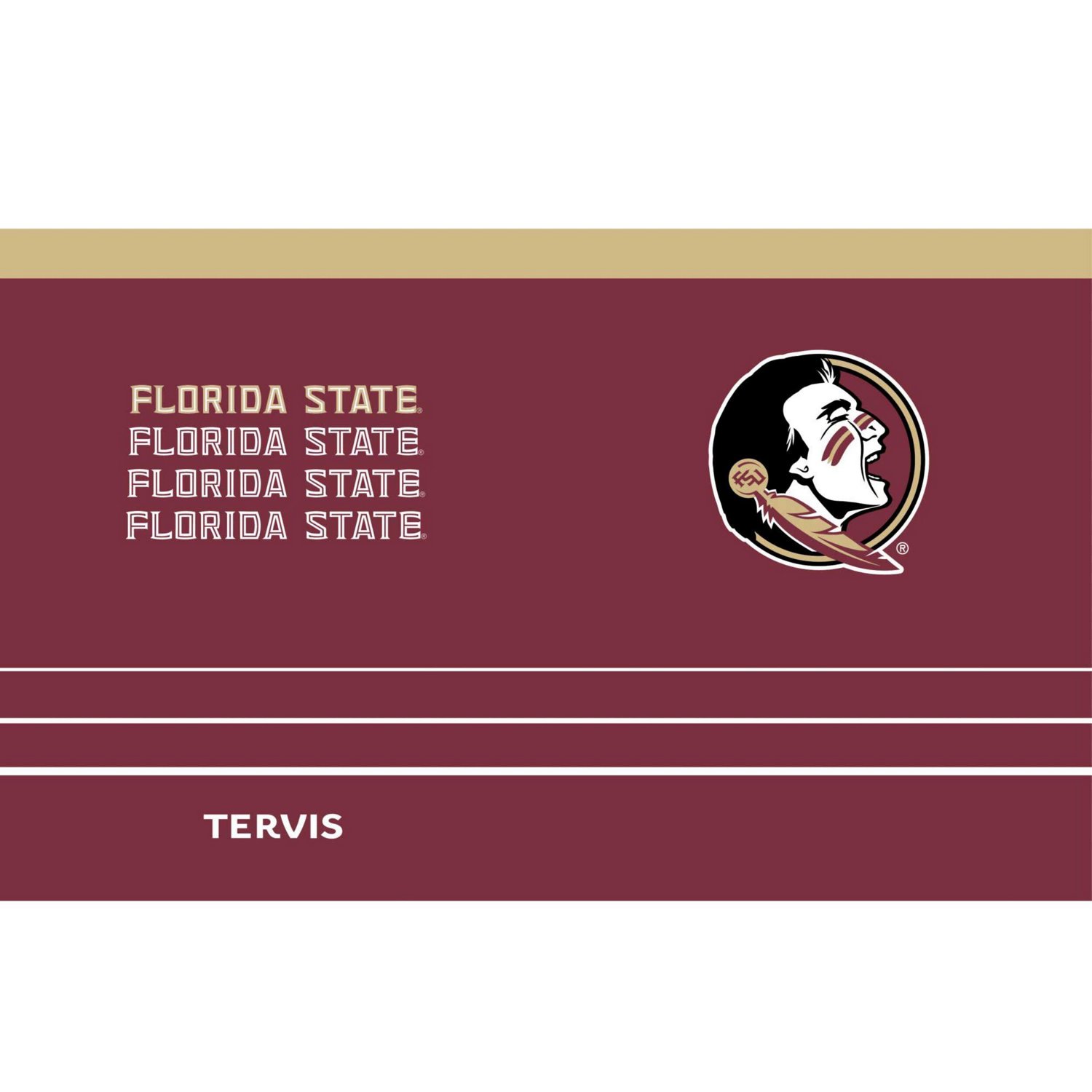 Tervis Florida State Seminoles Reverb 20oz Stainless Steel Tumbler                                                               - view number 2