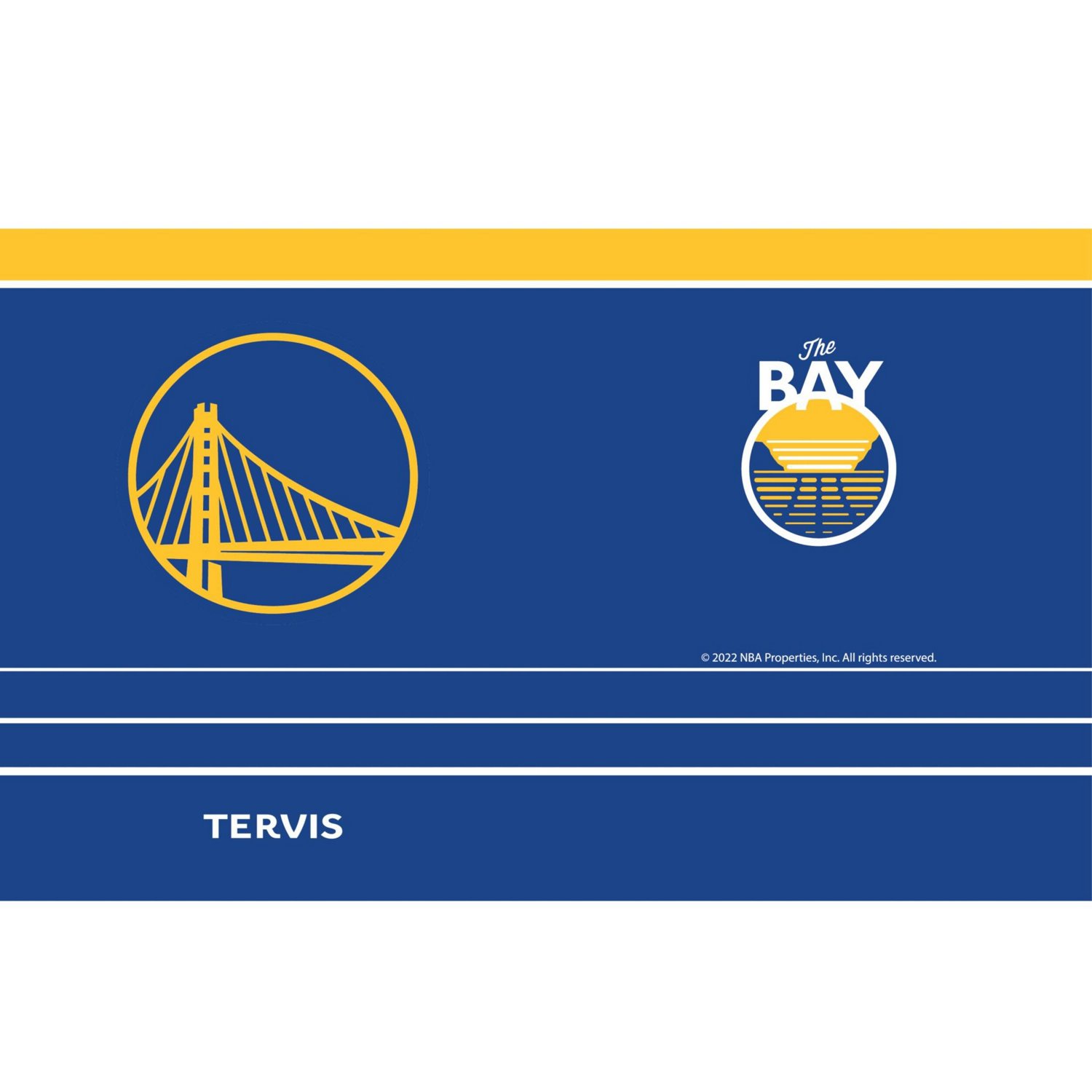 Tervis Golden State Warriors 20oz MVP DuraPrint Stainless Steel Travel Tumbler                                                   - view number 2