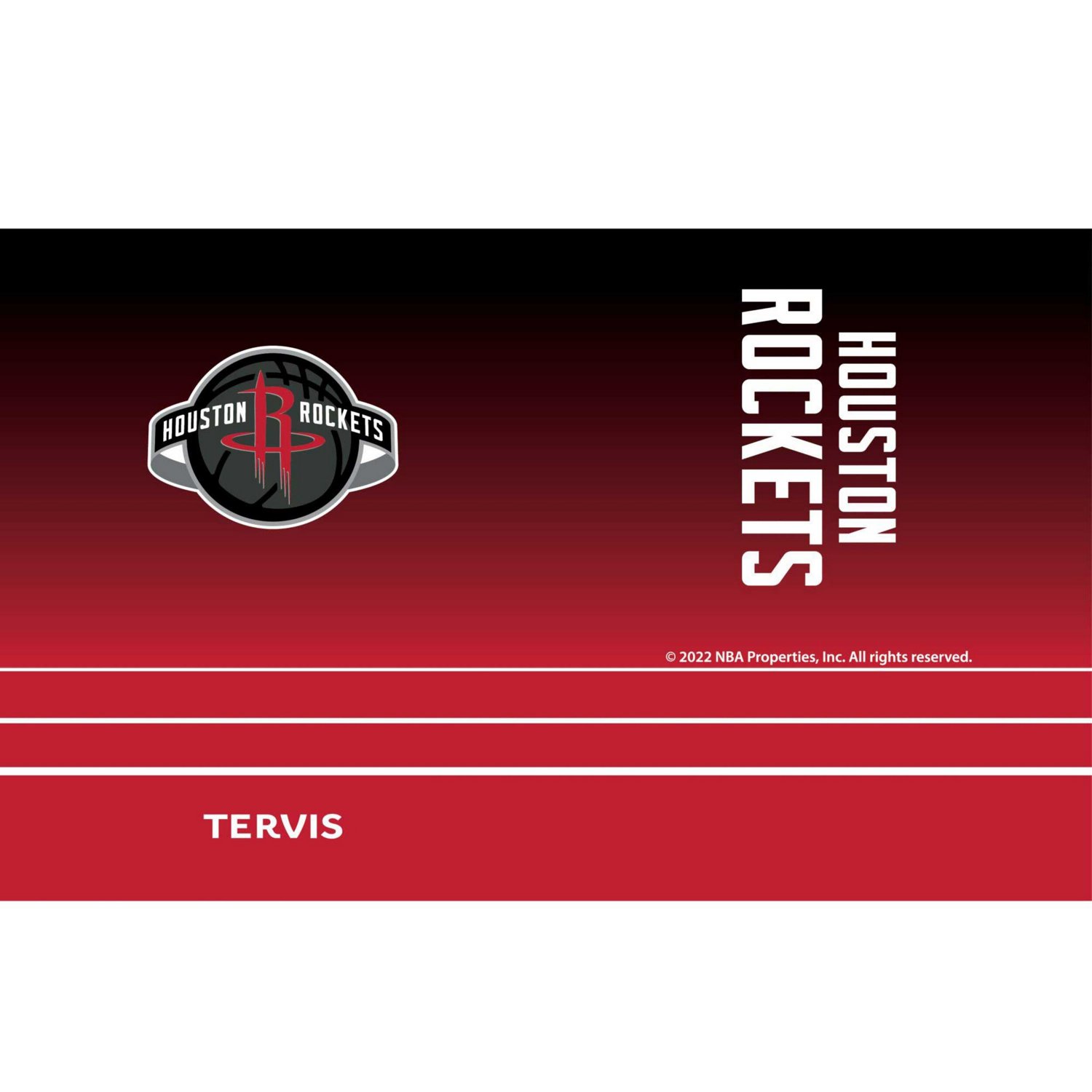 Tervis Houston Rockets 20oz Ombre Stainless Steel Travel Tumbler - view number 2