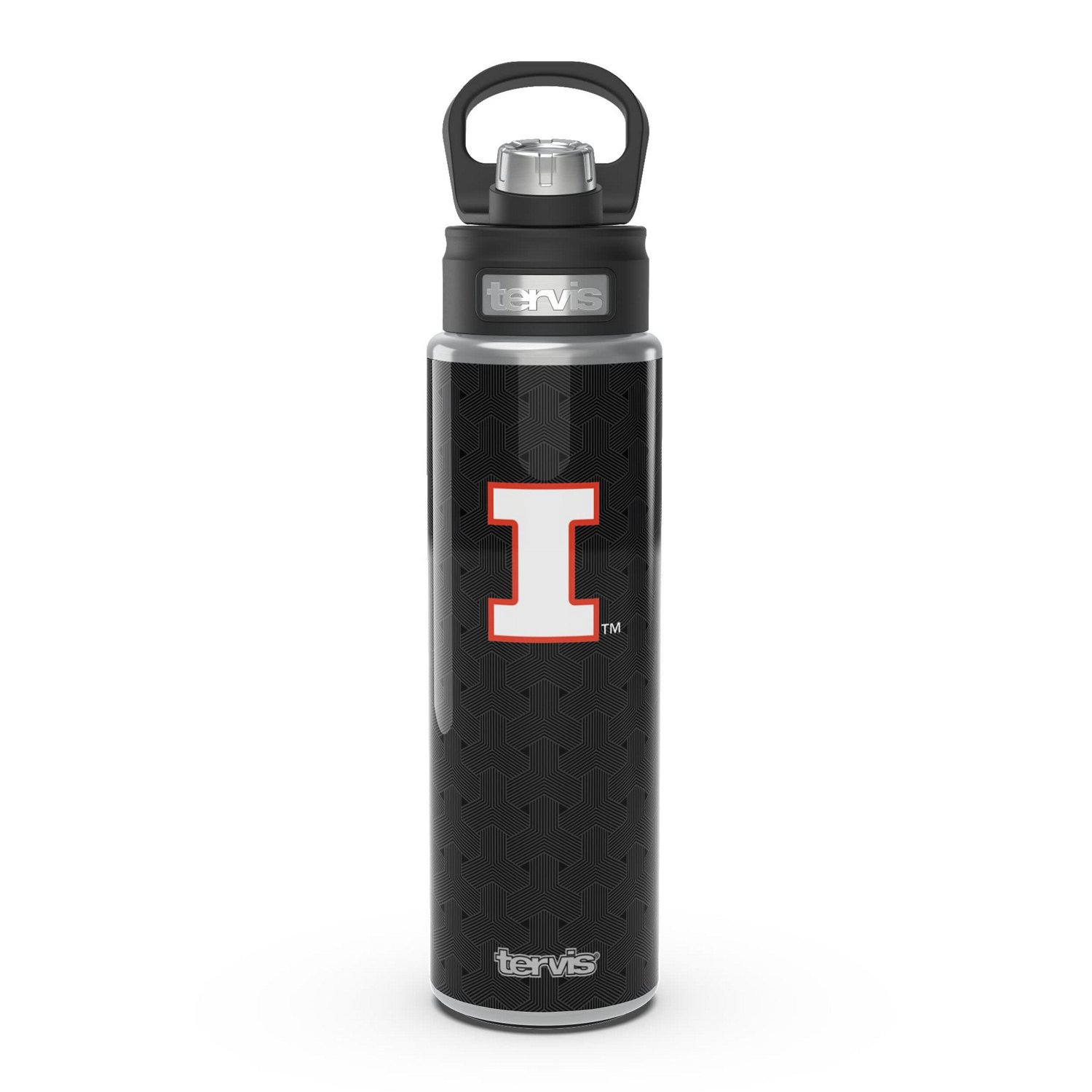 Tervis Illinois Fighting Illini 24oz Weave Stainless Steel Wide Mouth Bottle