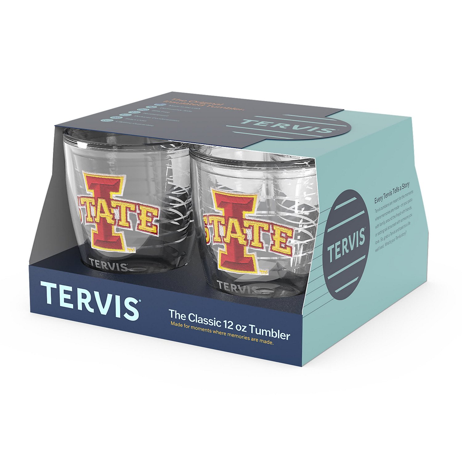 Tervis Iowa State Cyclones 4-Pack 12oz Emblem Tumbler Set - view number 2