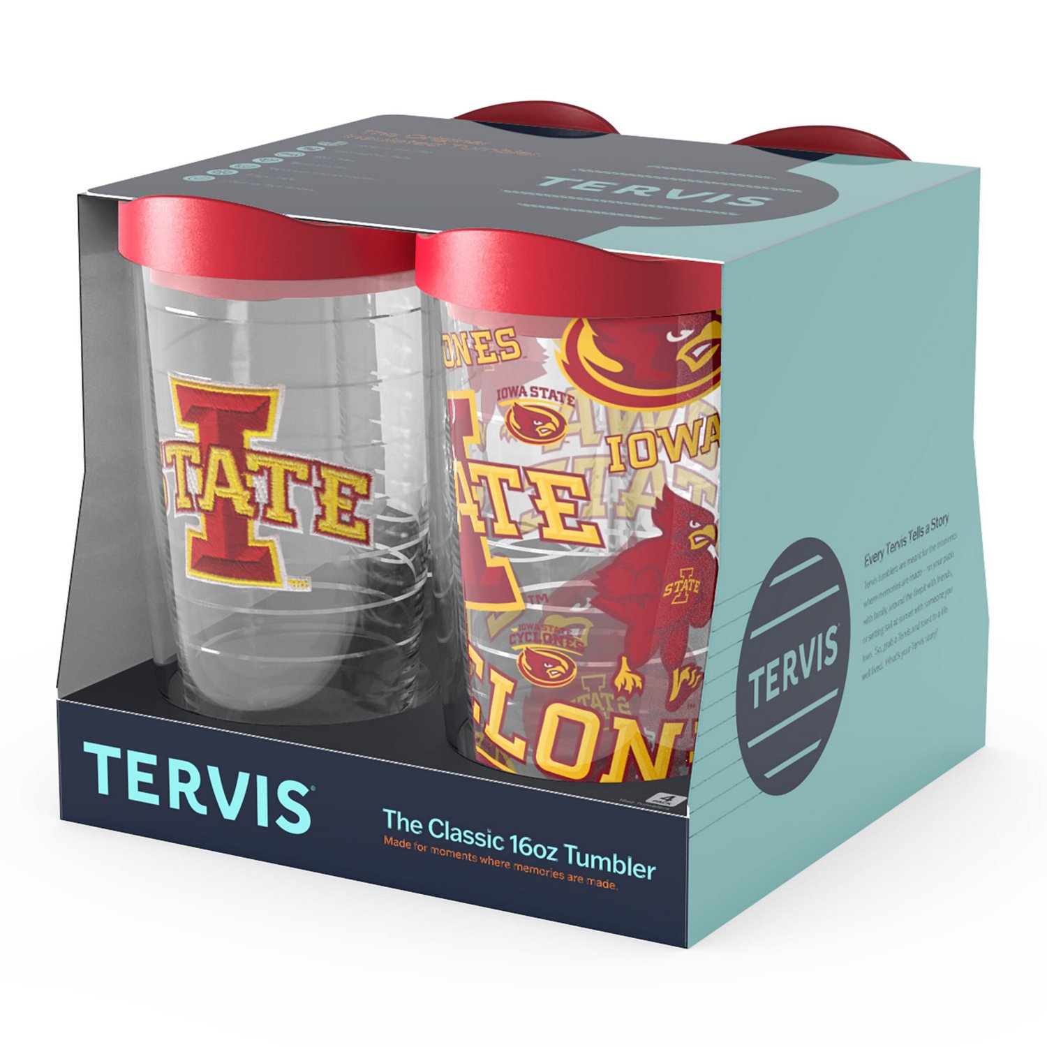Tervis Iowa State Cyclones Four-Pack 16oz Classic Tumbler Set - view number 2