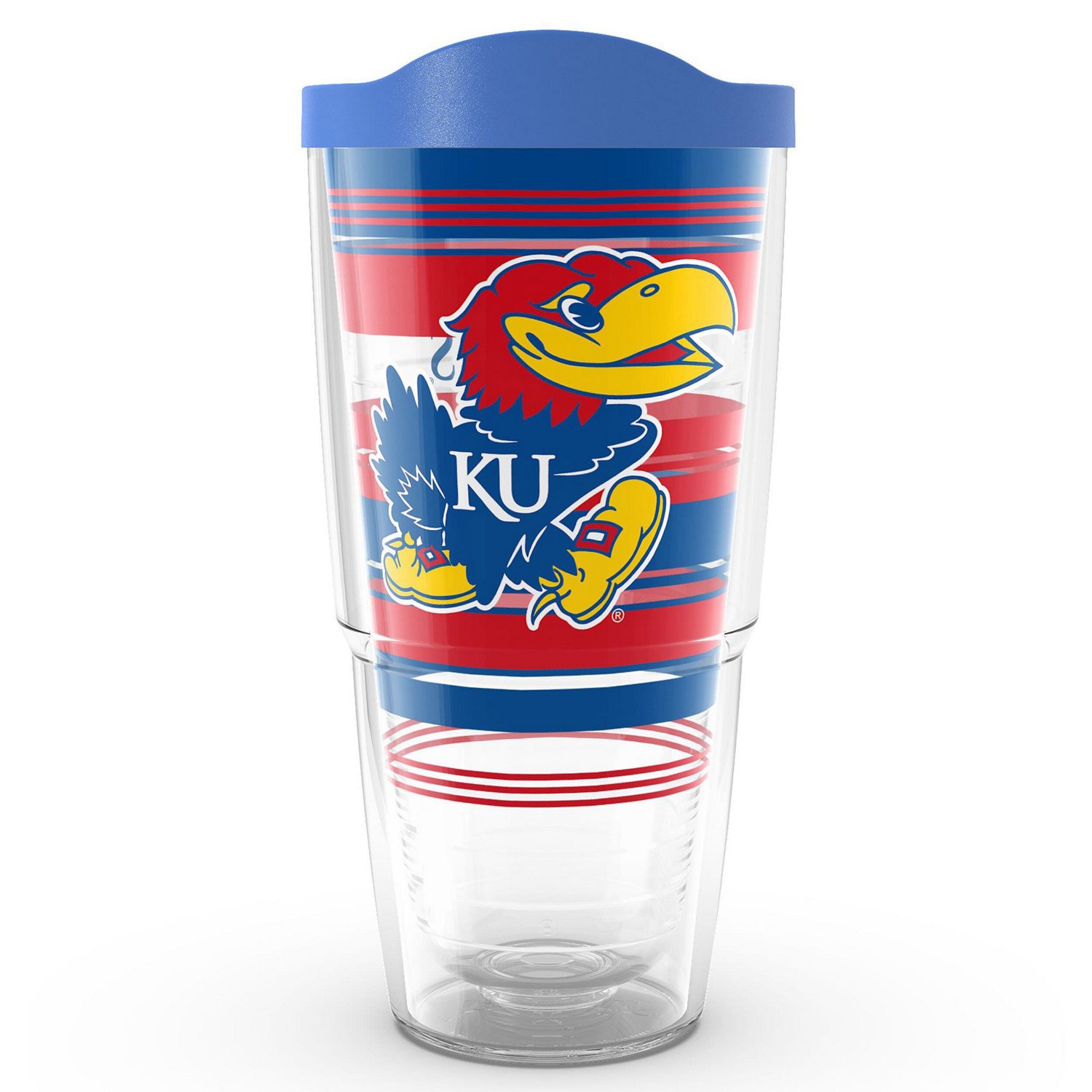 Tervis Kansas Jayhawks 24oz Hype Stripe Classic Tumbler - view number 1