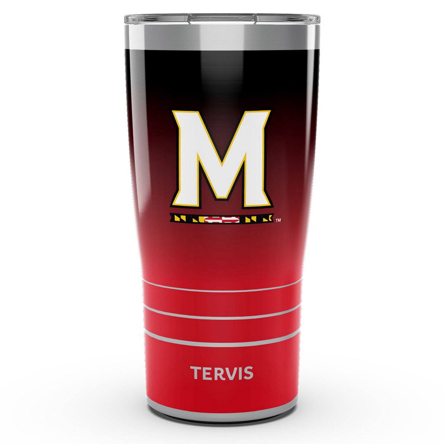 Tervis Maryland Terrapins 20oz Ombre Stainless Steel Tumbler