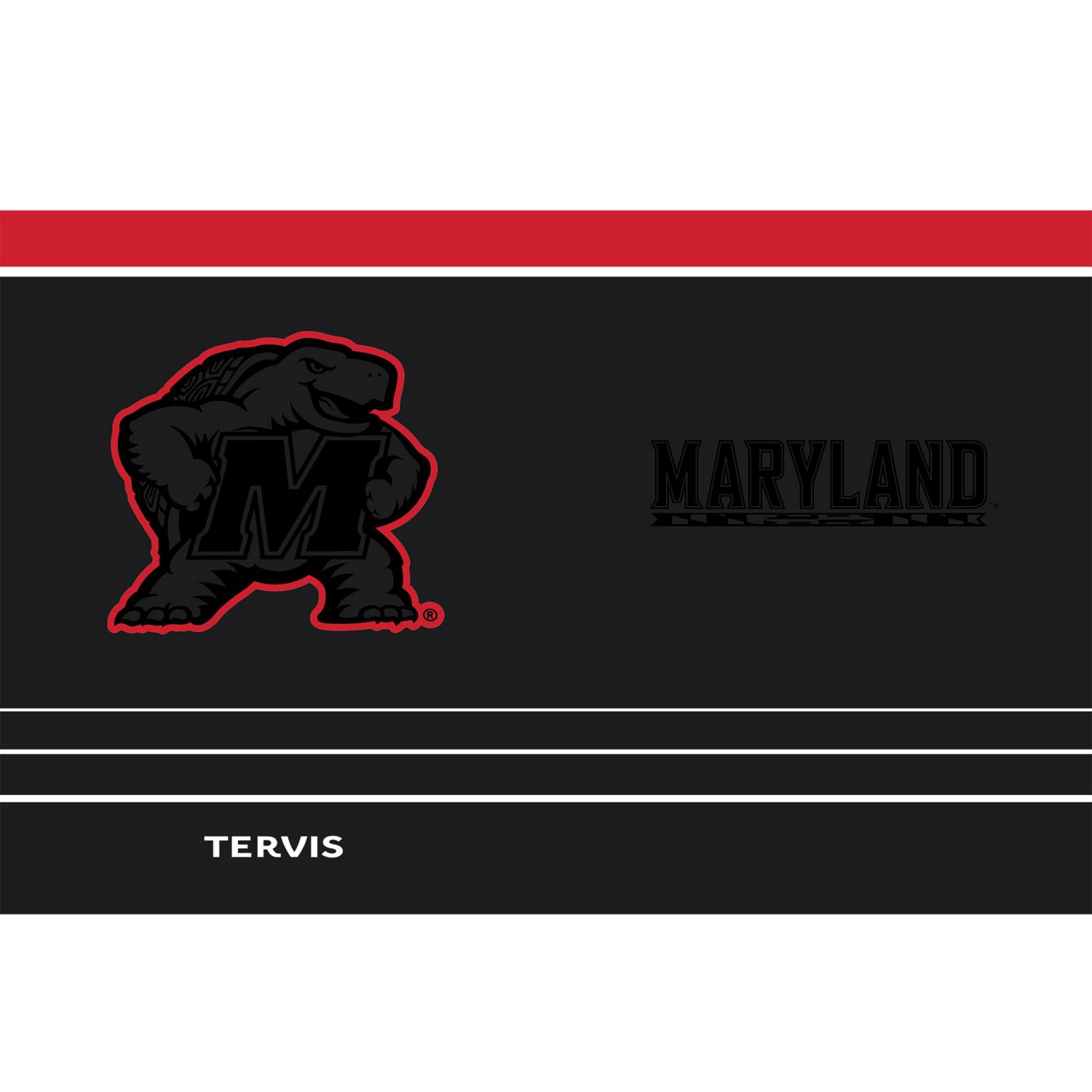 Tervis Maryland Terrapins 30oz Night Game Tumbler with Straw                                                                     - view number 2