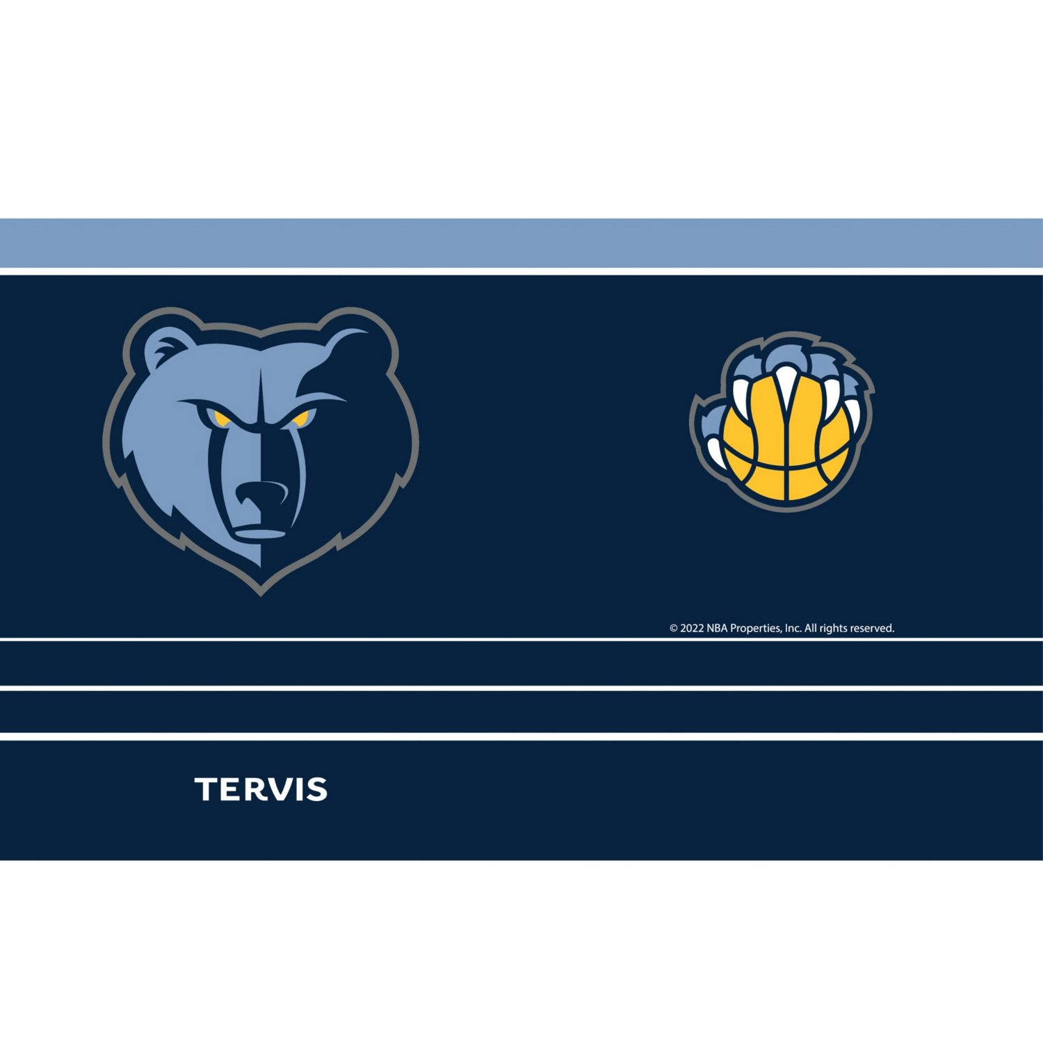 Tervis Memphis Grizzlies 20oz MVP DuraPrint Stainless Steel Travel Tumbler - view number 2