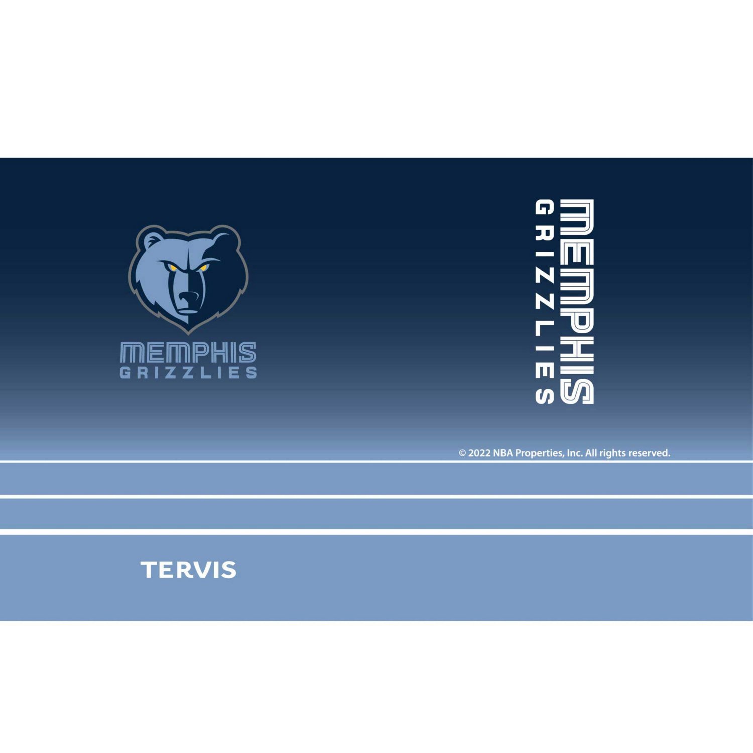Tervis Memphis Grizzlies 20oz Ombre Stainless Steel Travel Tumbler - view number 2
