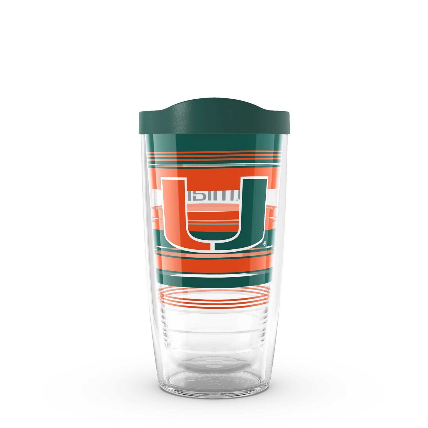 Tervis Miami Hurricanes 16oz Hype Stripes Classic Tumbler                                                                        - view number 1