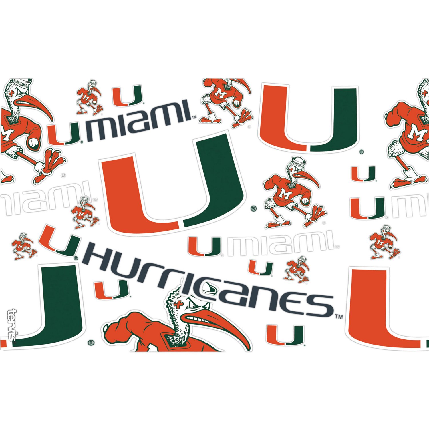 Tervis Miami Hurricanes 2-Pack 16oz Competitor  Emblem Tumbler Set - view number 3