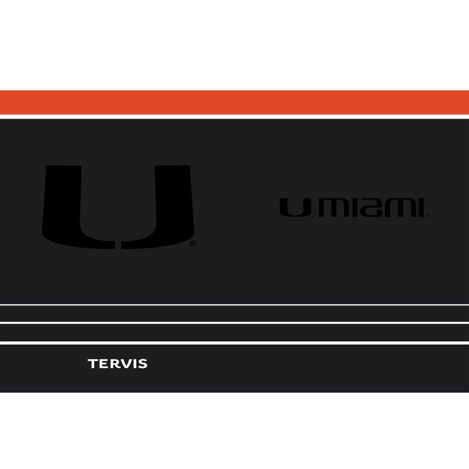 Tervis Miami Hurricanes 30oz Night Game Tumbler with Straw - view number 2