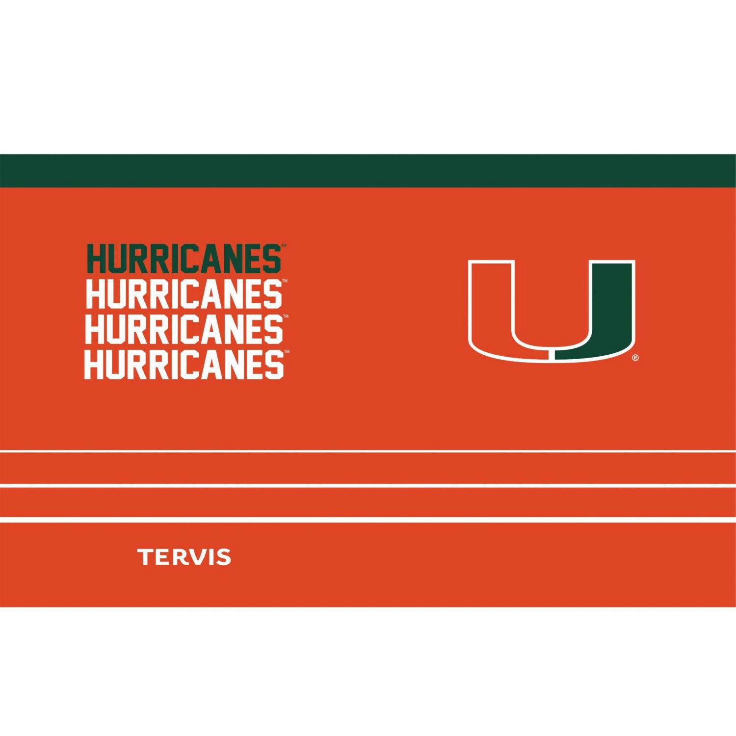 Tervis Miami Hurricanes Reverb 20oz Stainless Steel Tumbler                                                                      - view number 2