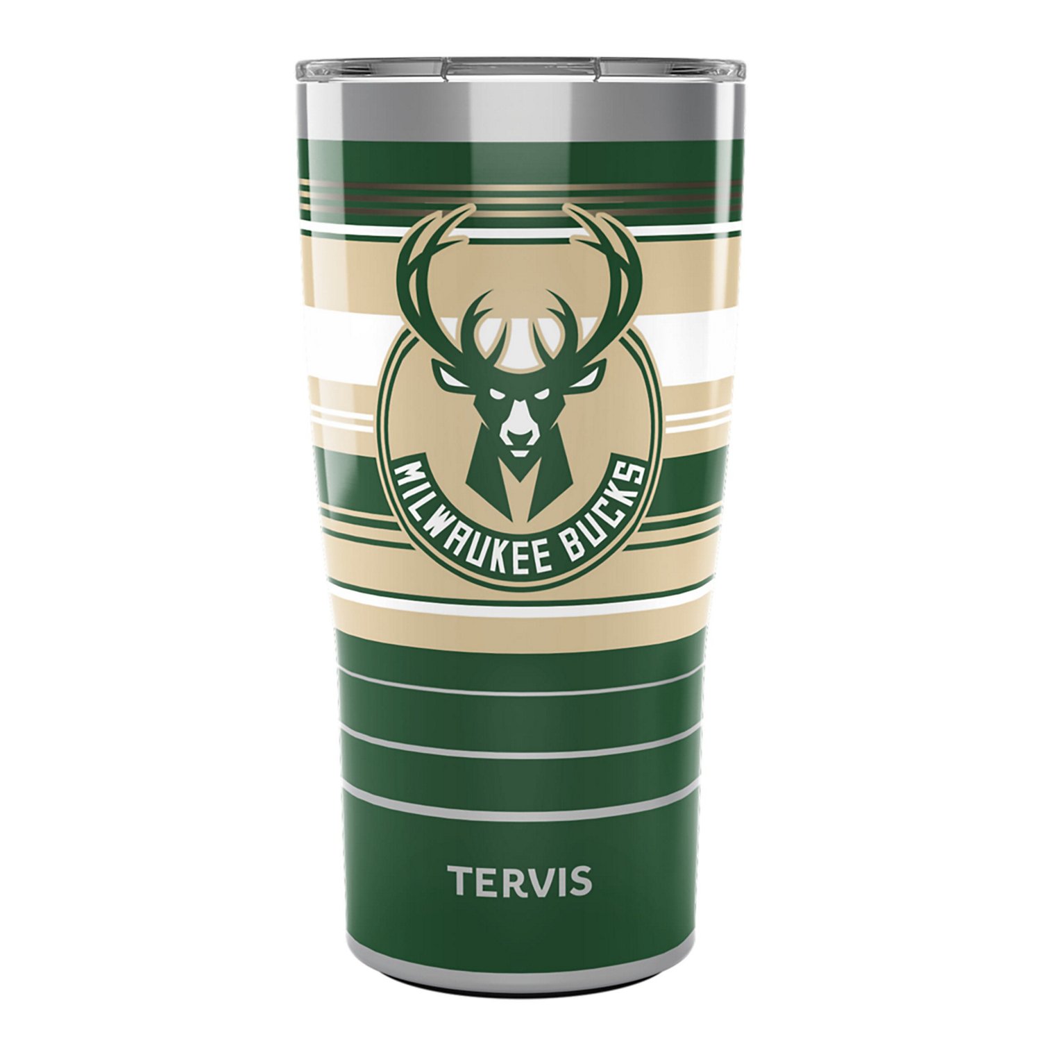 Tervis Milwaukee Bucks 20oz Hype Stripes Stainless Steel Tumbler - view number 1