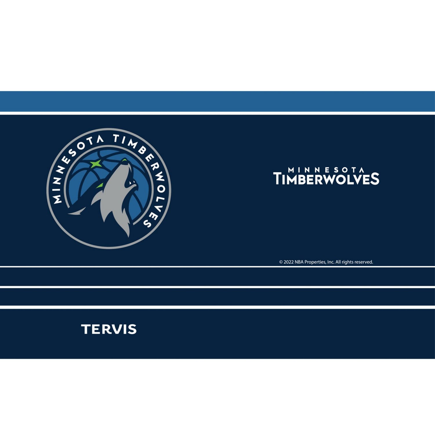 Tervis Minnesota Timberwolves 20oz MVP DuraPrint Stainless Steel Travel Tumbler - view number 2