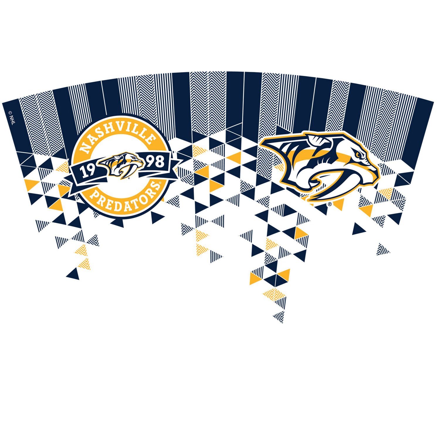 Tervis Nashville Predators 24oz Shatter Classic Tumbler with Straw Lid - view number 2