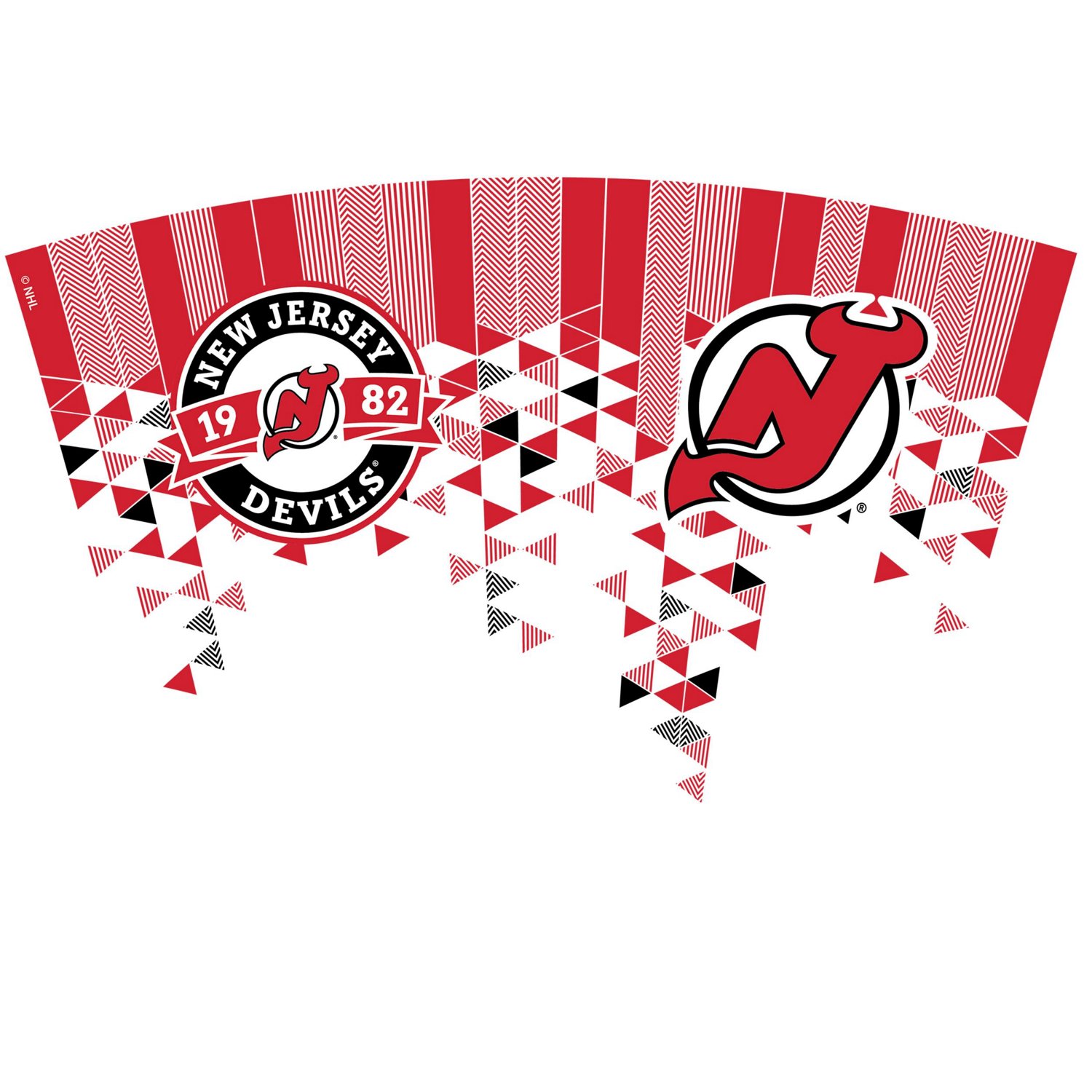 Tervis New Jersey Devils 24oz Shatter Classic Tumbler with Straw Lid - view number 2