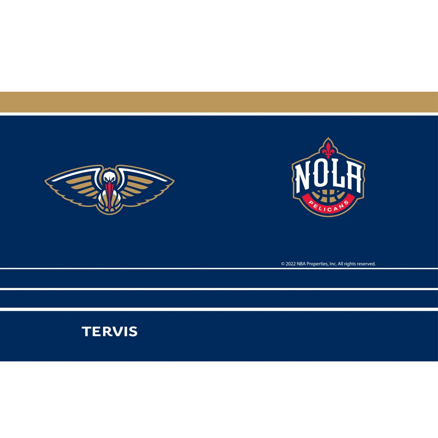Tervis New Orleans Pelicans 20oz MVP DuraPrint Stainless Steel Travel Tumbler - view number 2