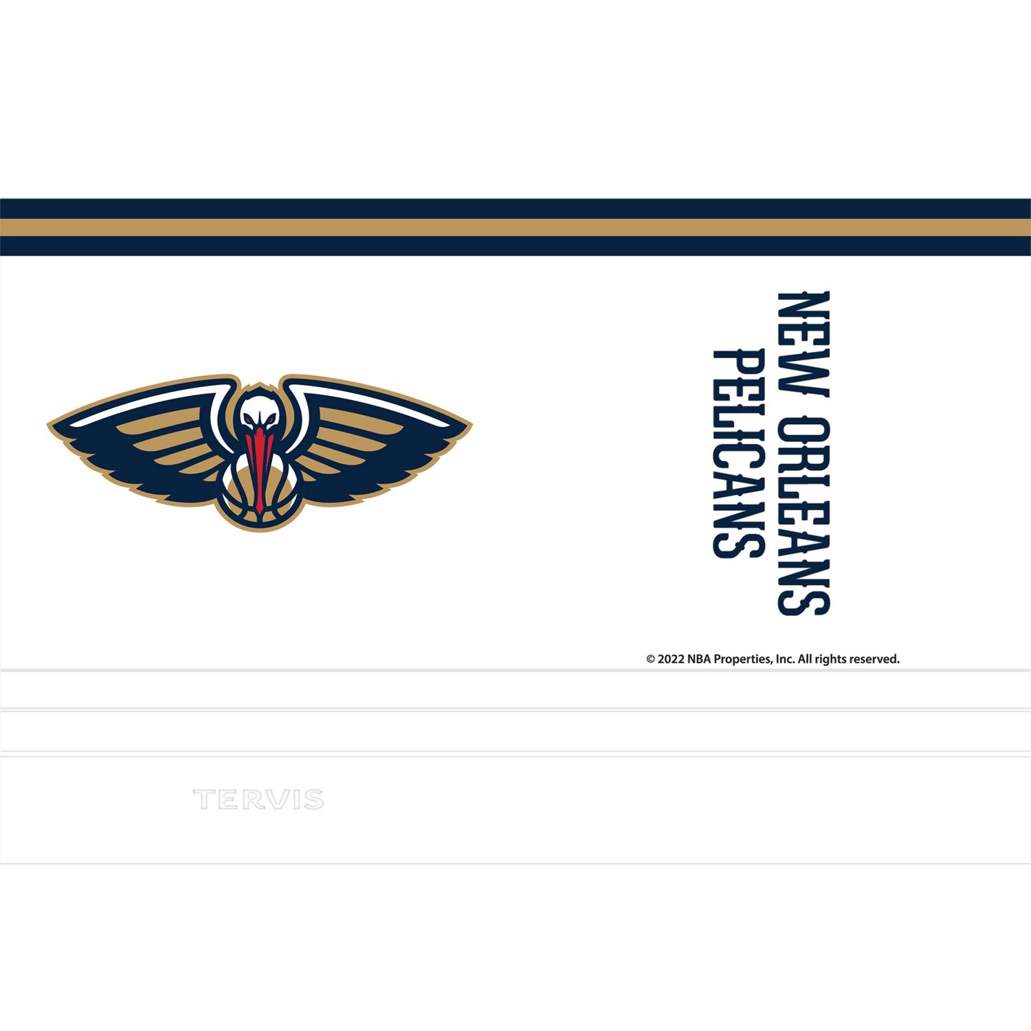 Tervis New Orleans Pelicans 30oz Arctic Stainless Steel Tumbler - view number 2