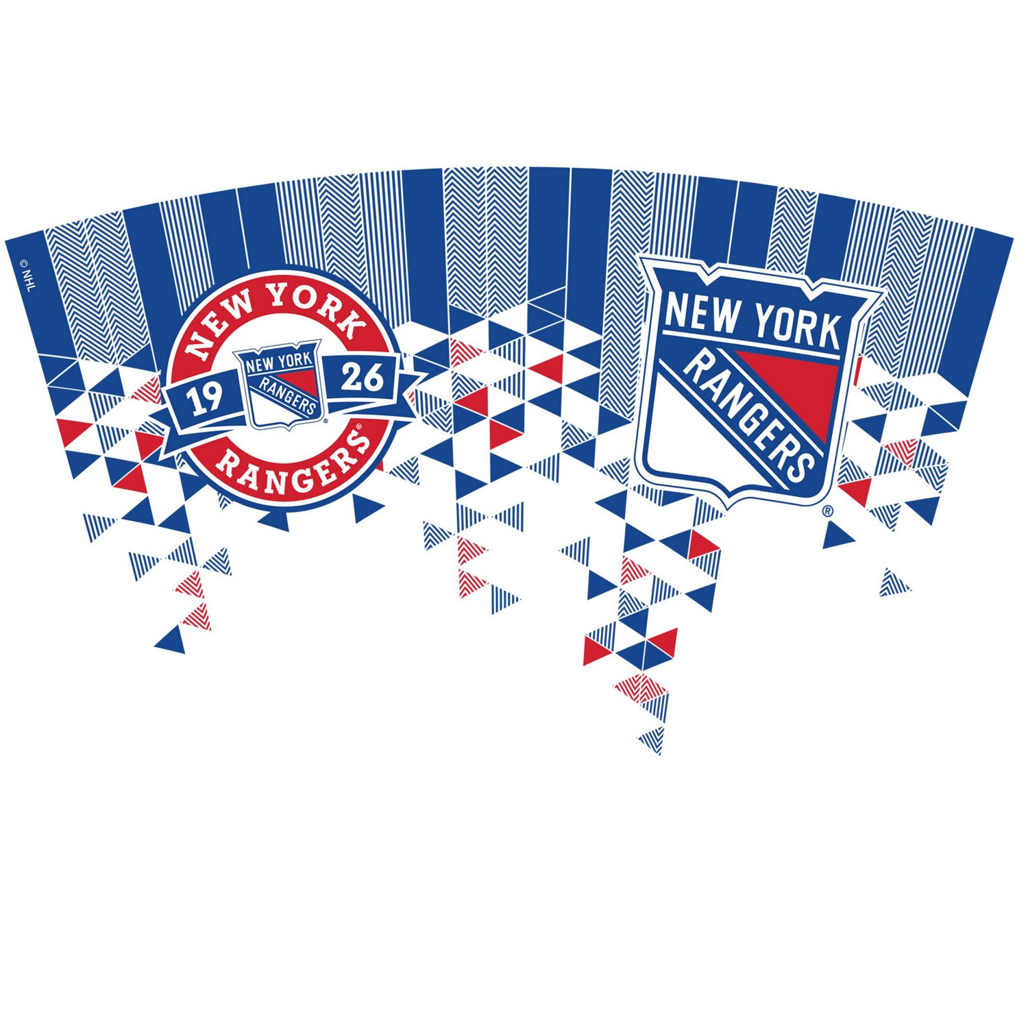 Tervis New York Rangers 24oz Shatter Classic Tumbler with Straw Lid - view number 2