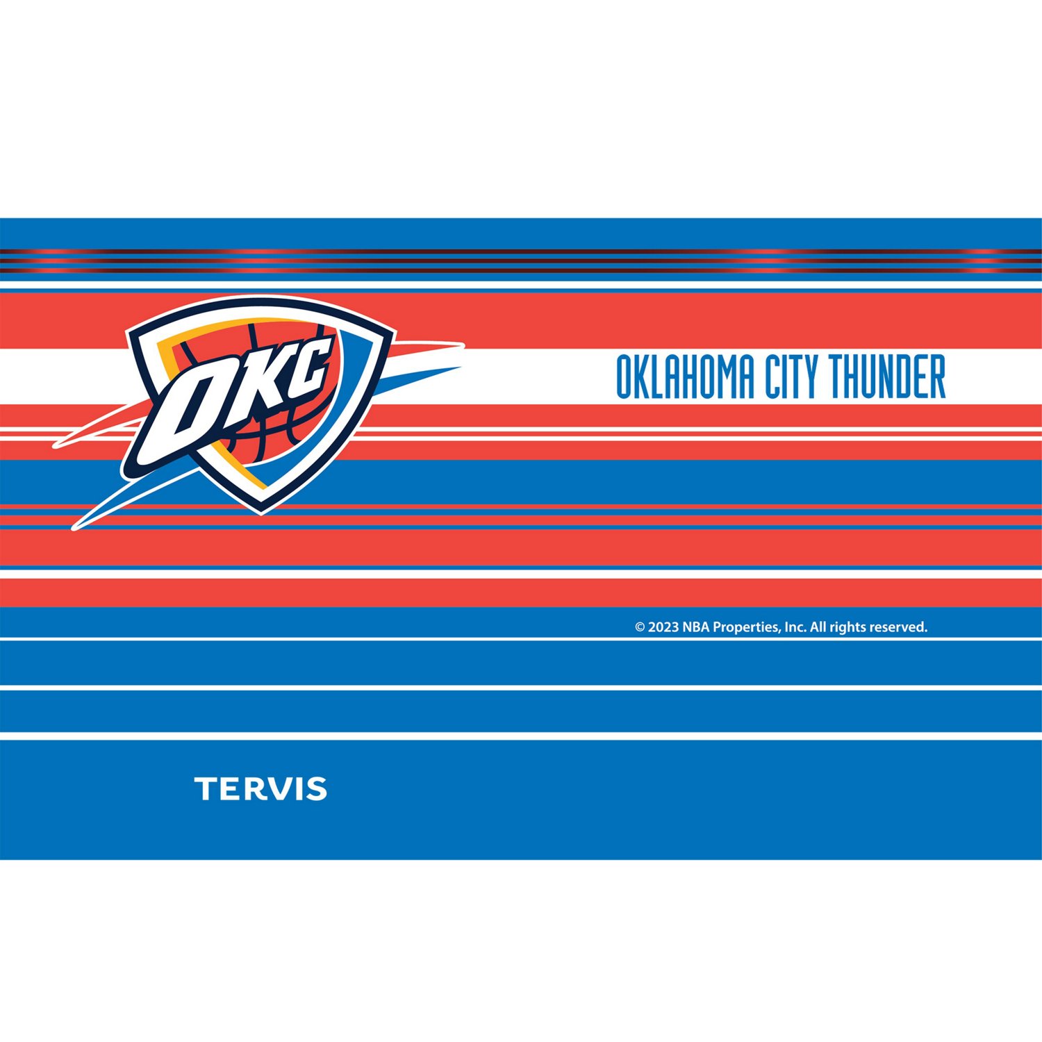 Tervis Oklahoma City Thunder 20oz Hype Stripes Stainless Steel Tumbler - view number 2